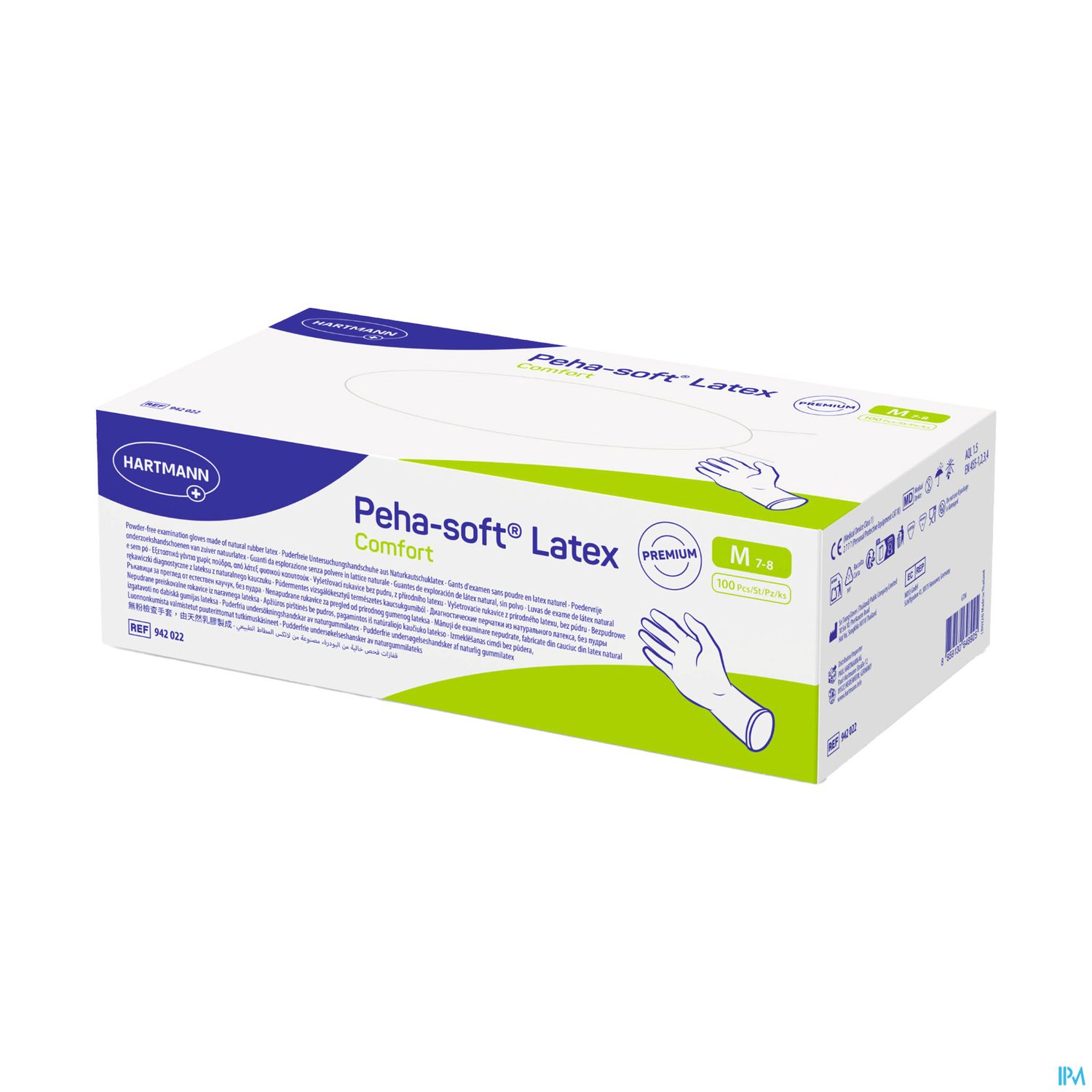 Peha Soft Sp Gant Latex Sans Poudre T7/8 100