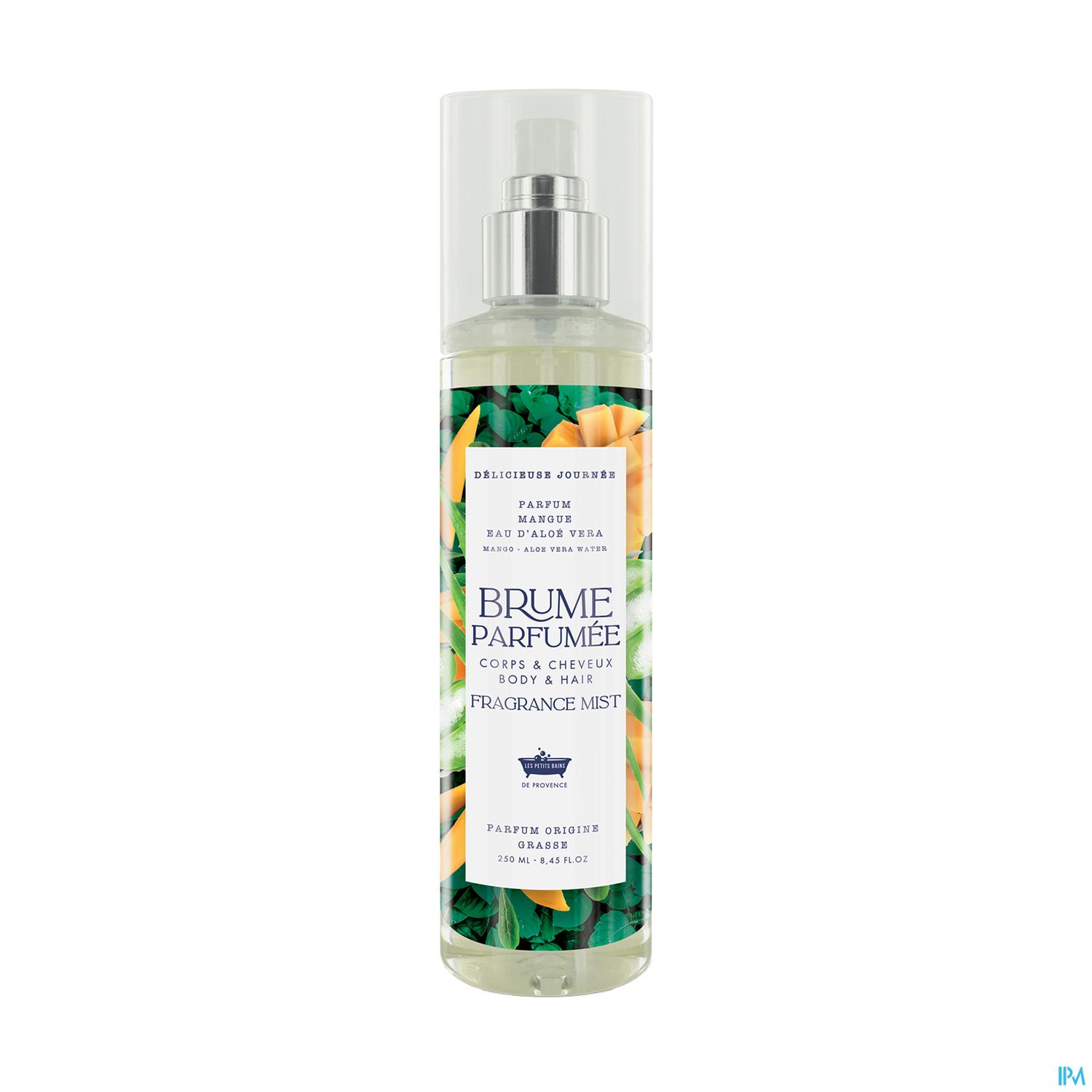 Les Petits Bains De Provence Brume Parfumee Mangue Eau D'aloe Vera Spray 250ml