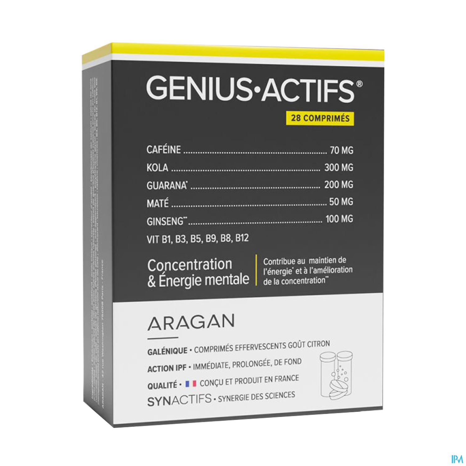 Synactifs Geniusactifs Comprime 28
