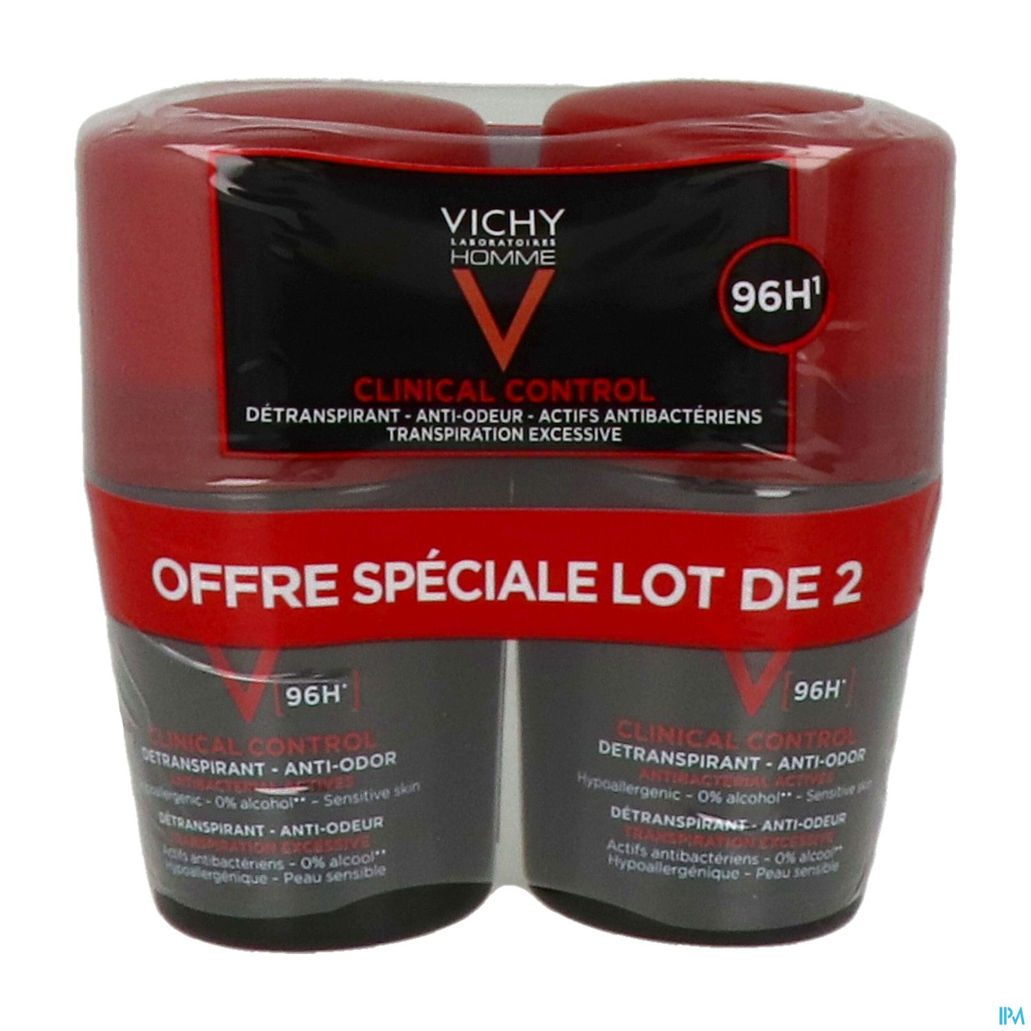 VICHY H DEOD A/OD 96H ROLLON 50ML2