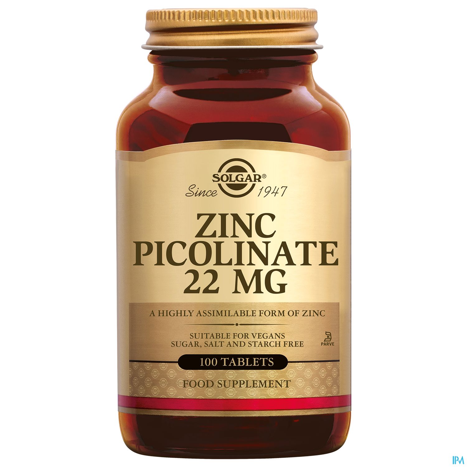 SOLGAR ZINC PICOLIN GELUL VEG 100