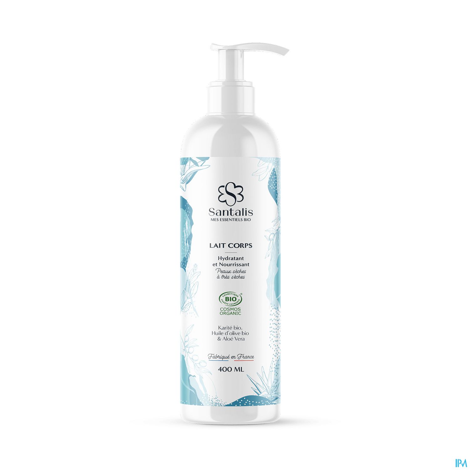 Santalis Lait Corps Hydratant Bio 400ml