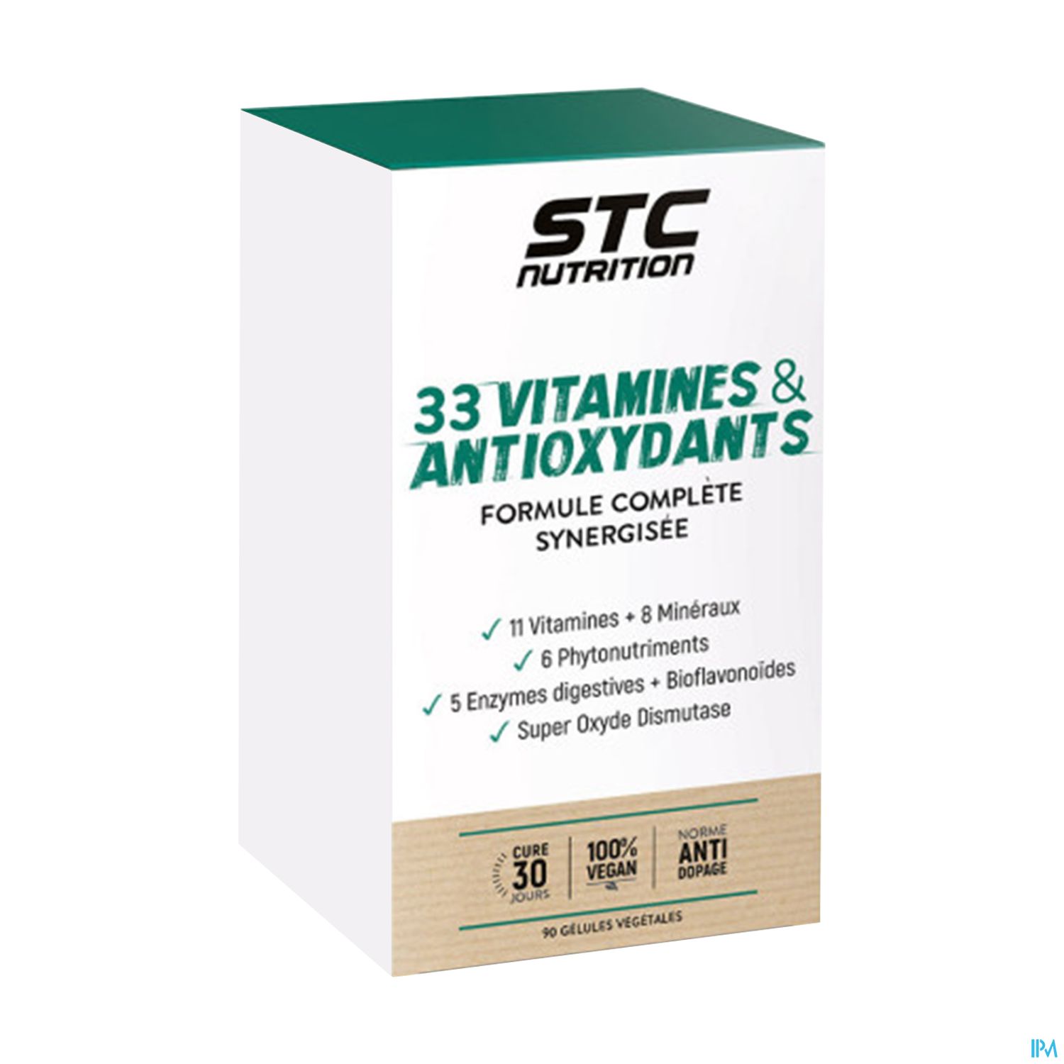 Stc Nutrition 33vitamines Antioxydant Gelule 90