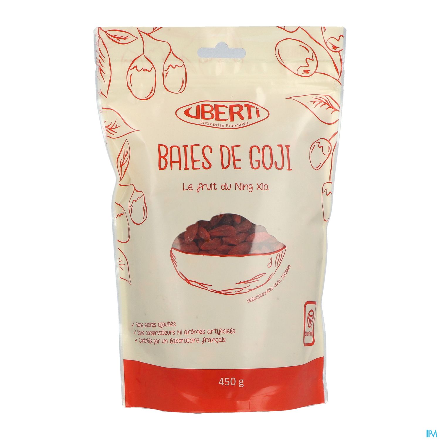 Uberti Baies De Goji Greenfood Sachet 450g