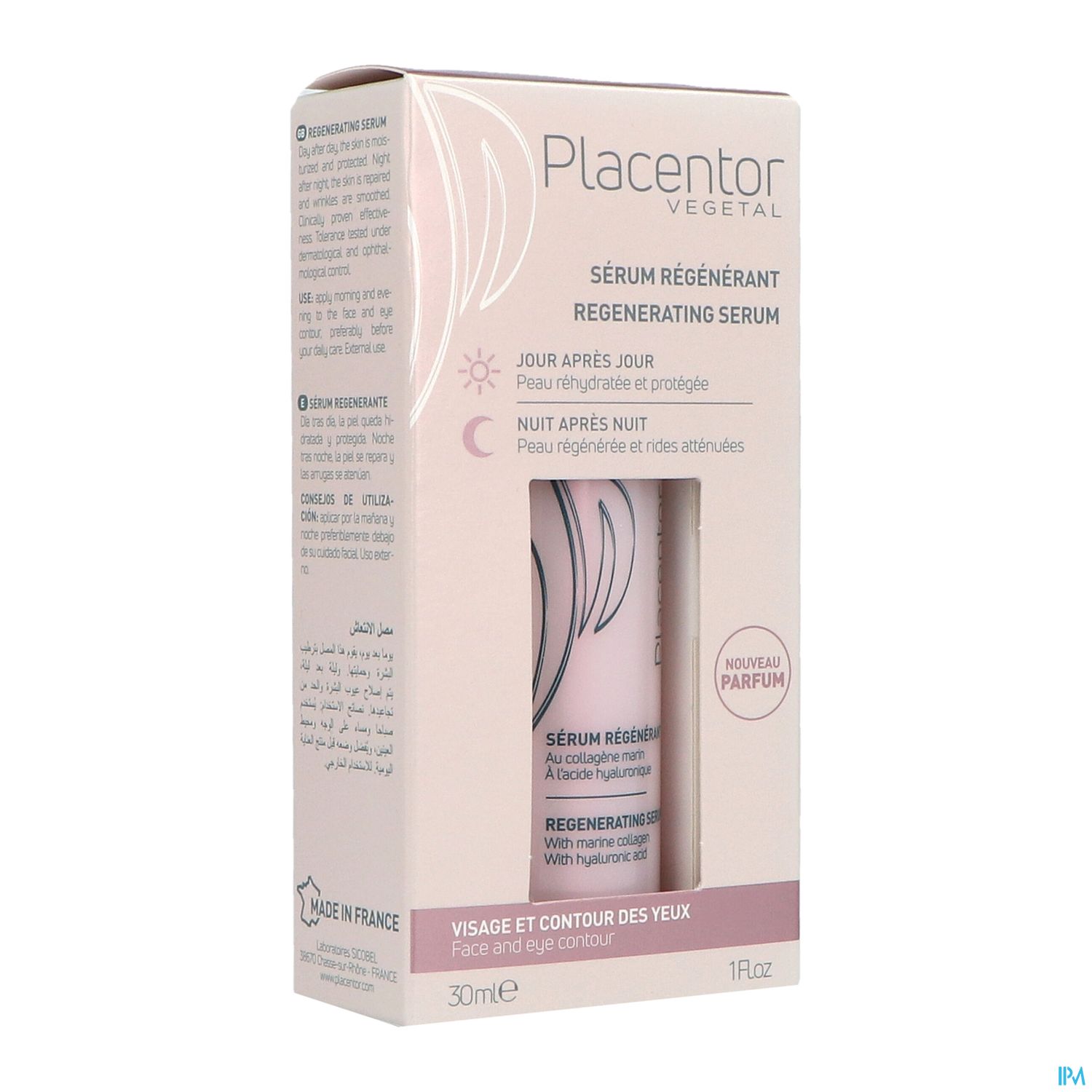 Placentor Vegetal Serum Regenerant Jour Nuit 30ml