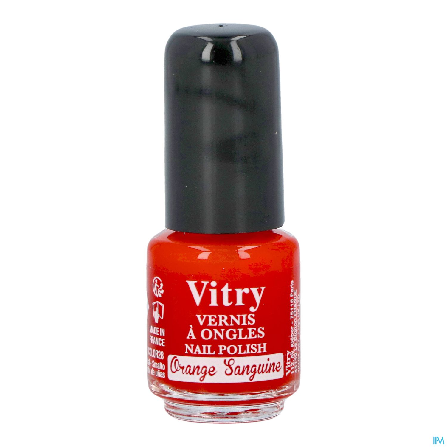Vitry Vernis Ongles Orange Sanguine Mini 4ml