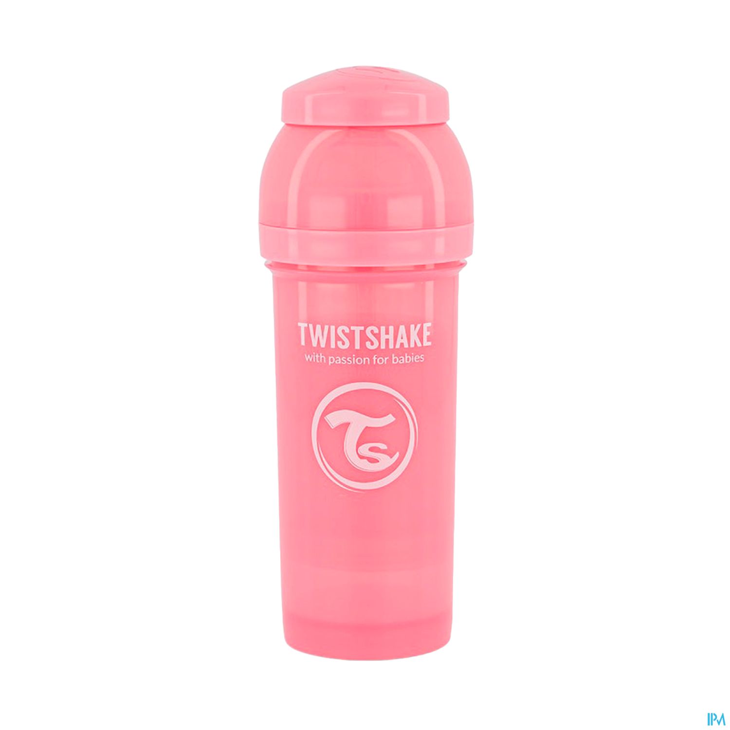TWISTSHAKE BIB 260ML ROSE PAST 2M+