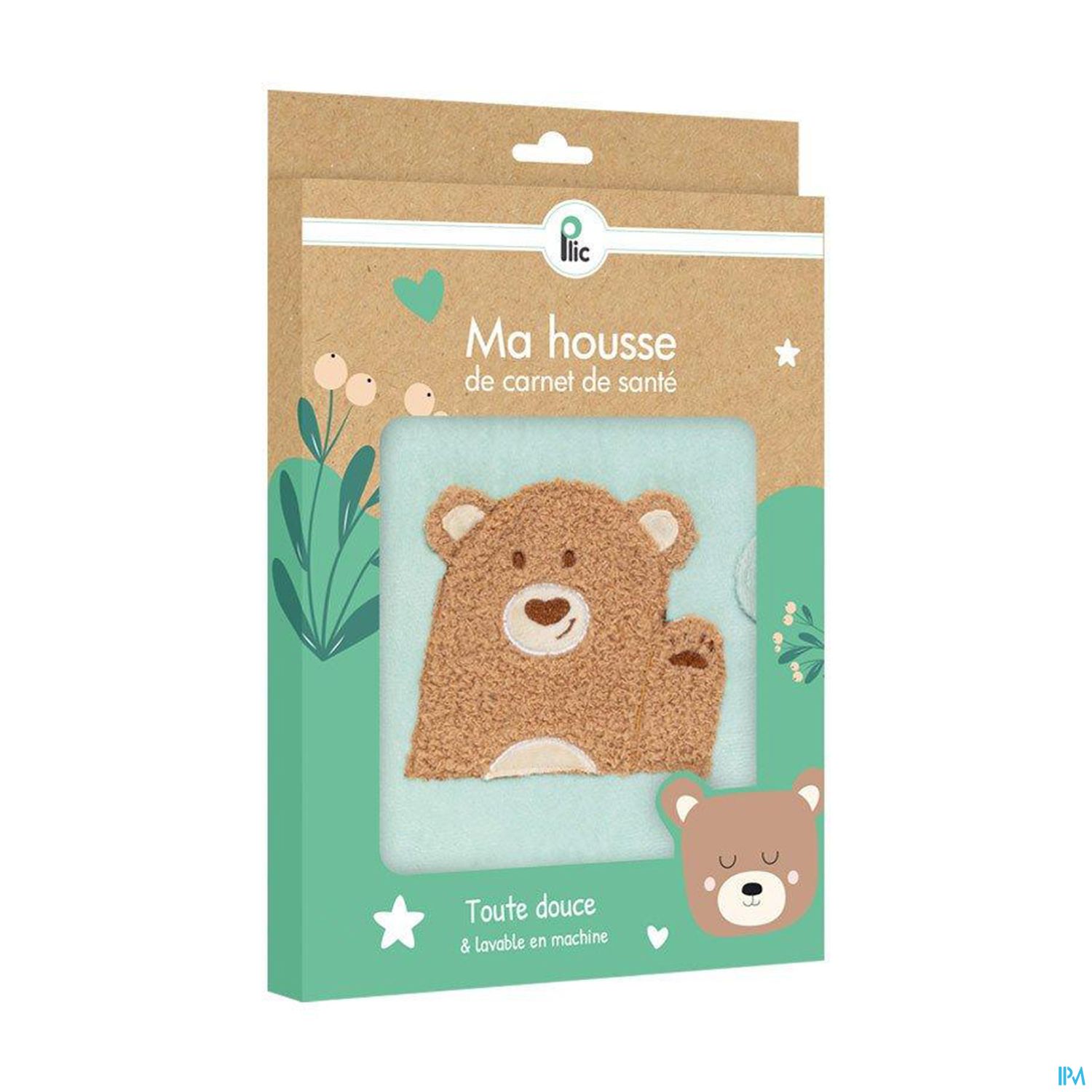 PLIC CARE HOUSS CARNET SANTE OURS