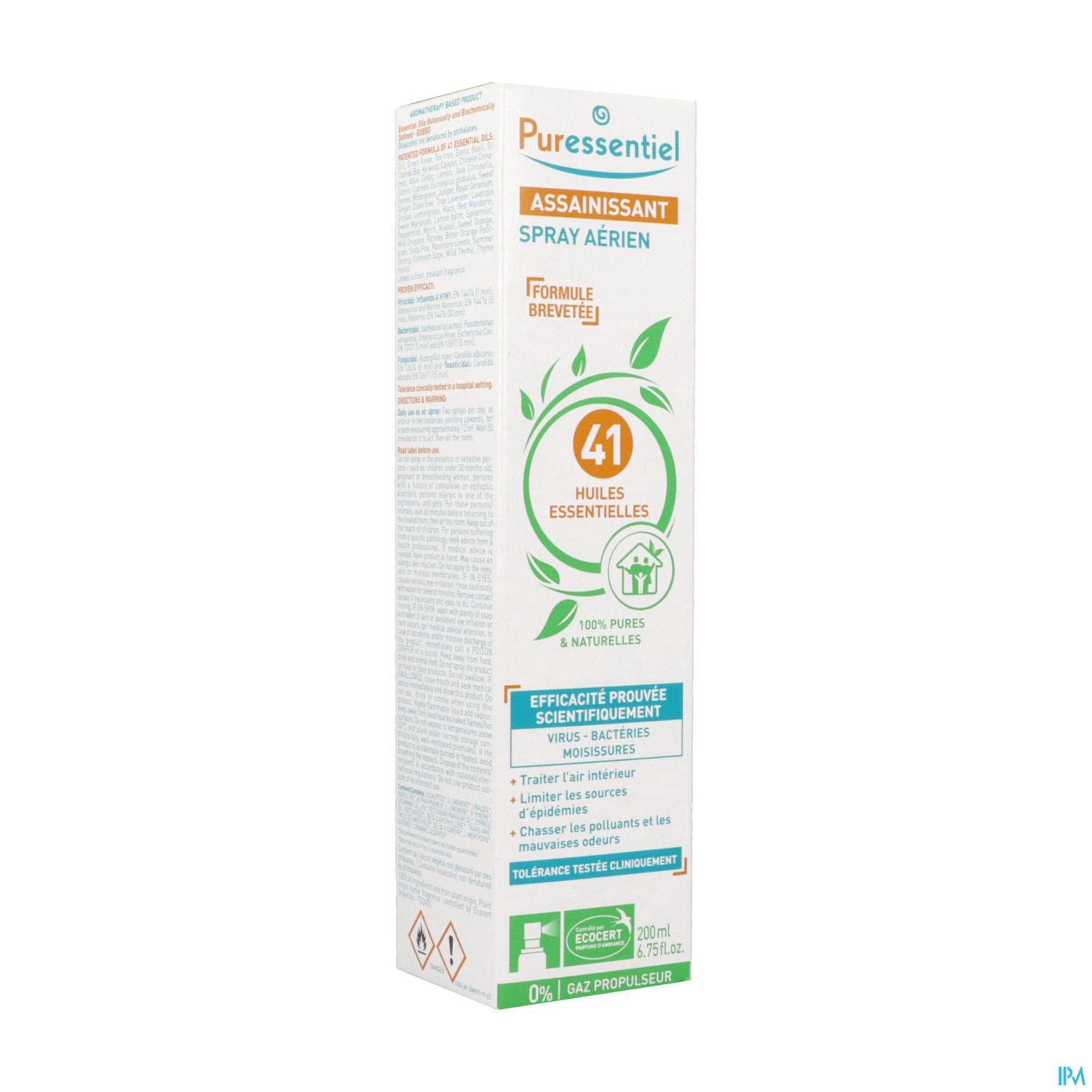 PURESSENTIEL ASSAINI 41HE SPR200ML