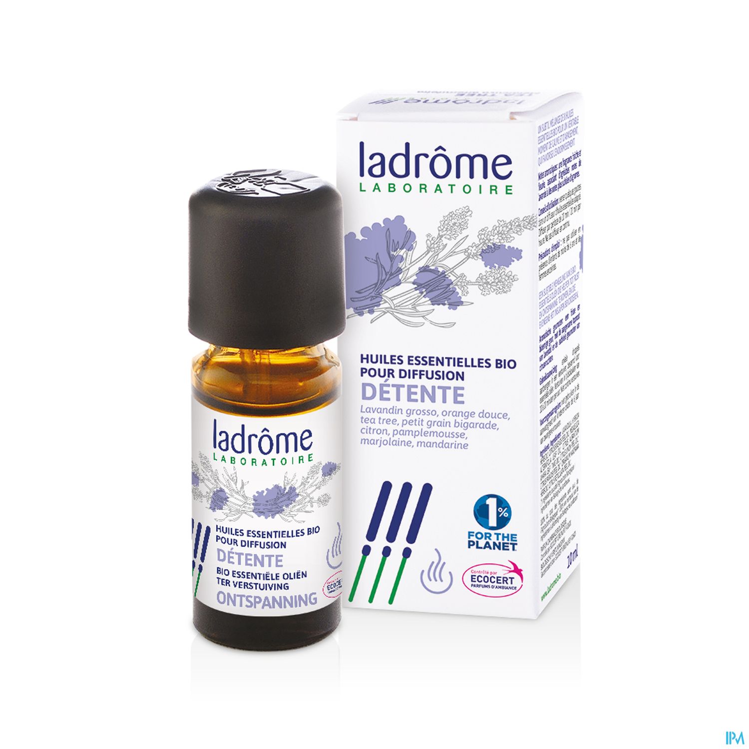 Ladrome Melange D Huile Essentielle Detente Bio 10ml