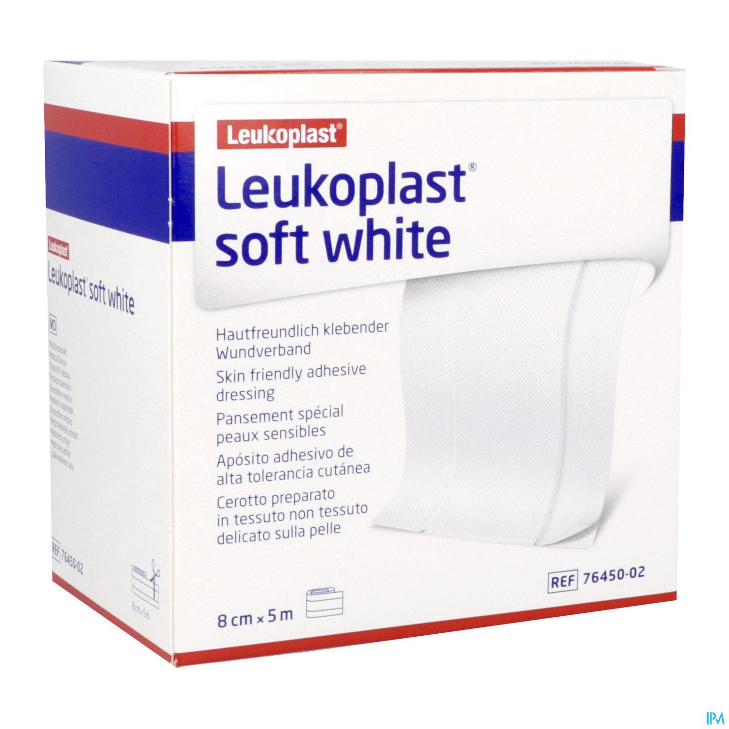 LEUKOPLAST SOFT WHIT PANS BDE5X8CM