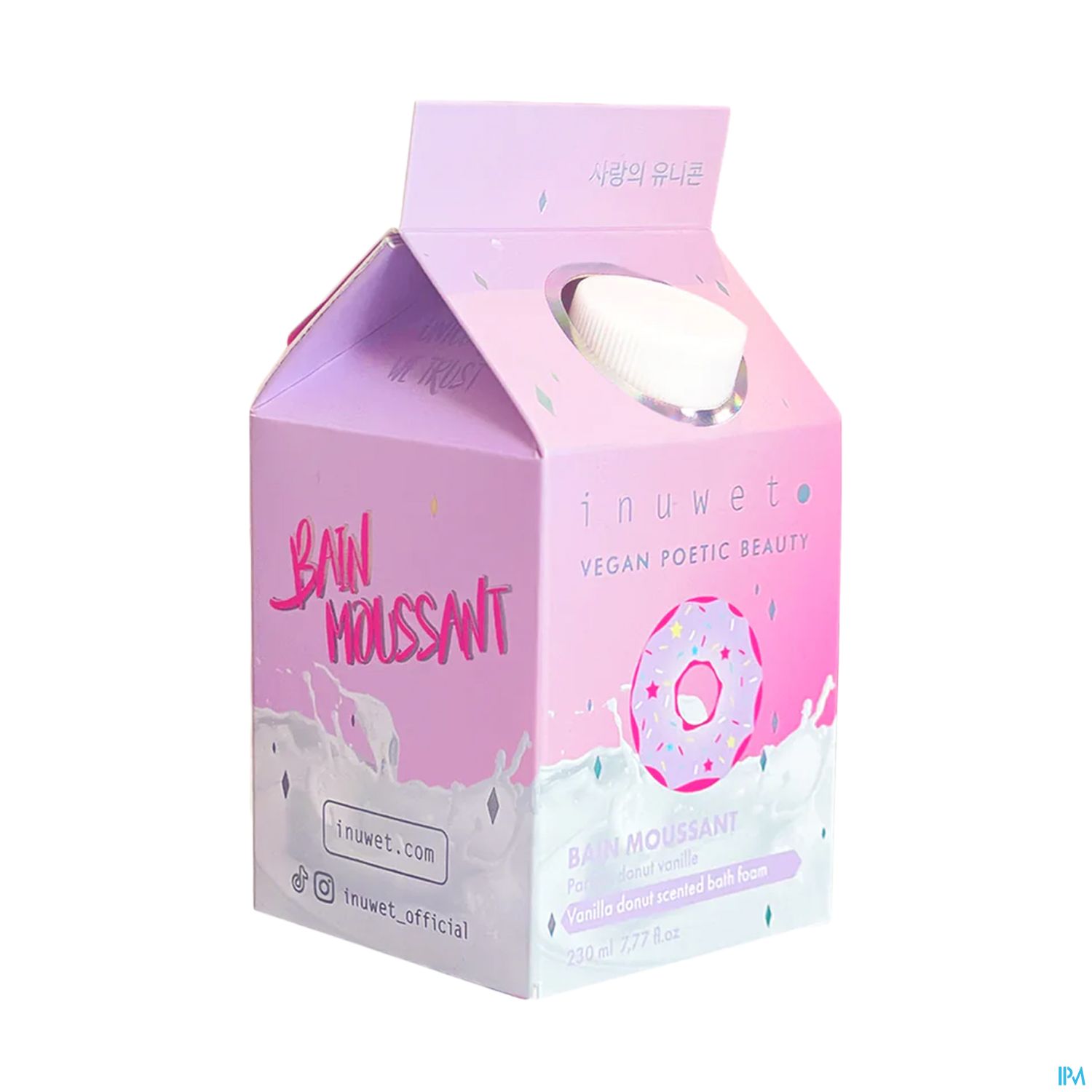 Inuwet Bain Moussant Donuts Vanille 230ml