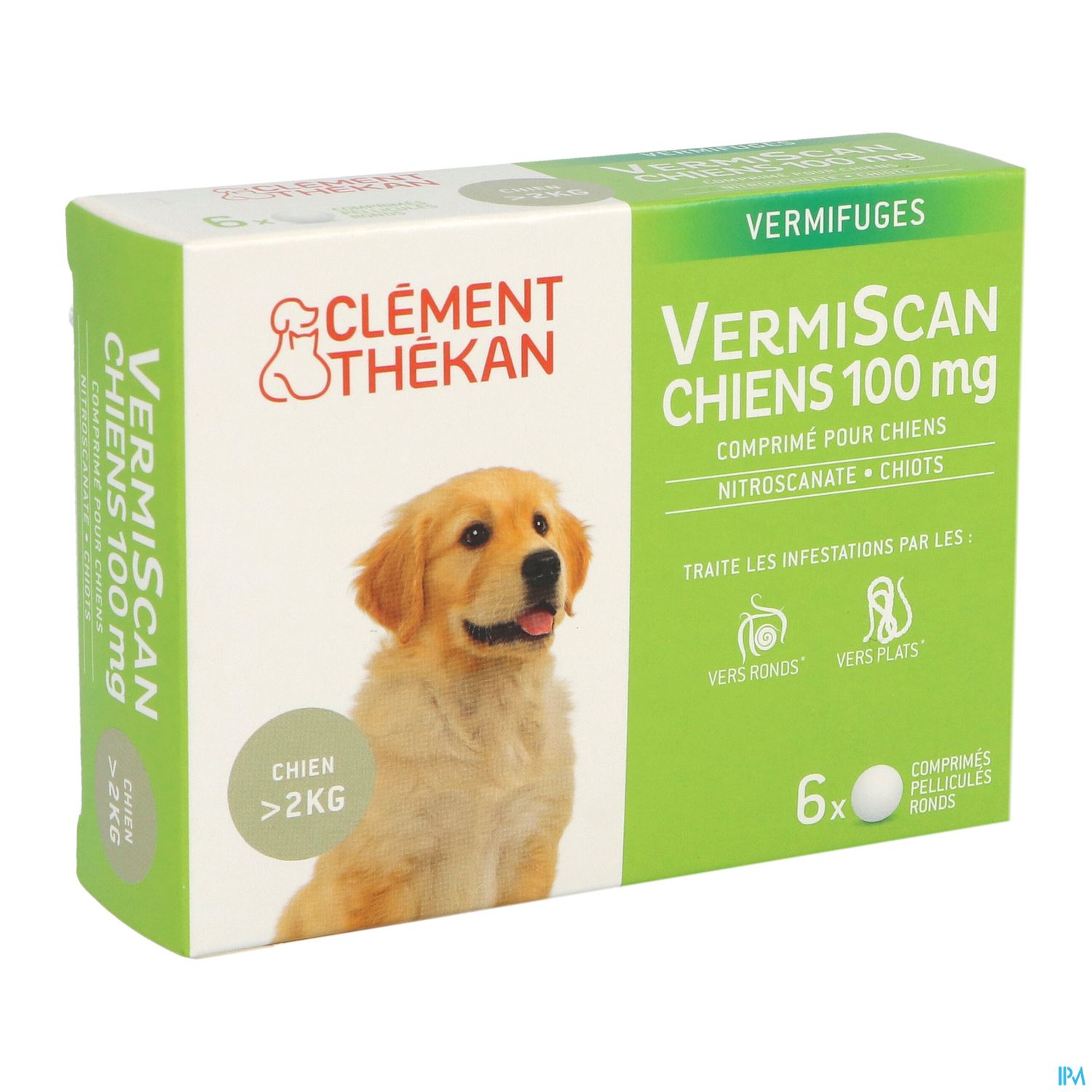 Clement Thekan Vermiscan Chiot Petit Chien Comprime 6