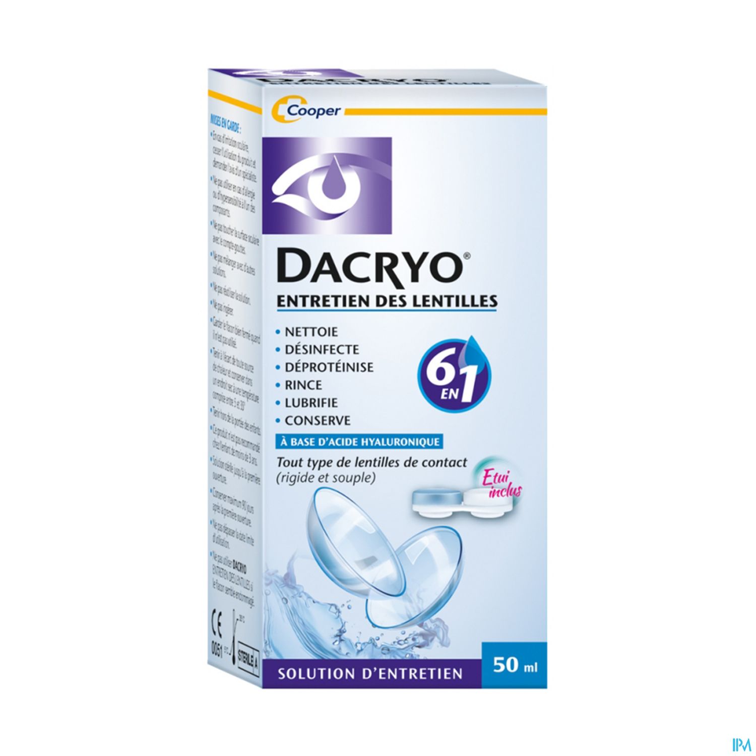 DACRYOLENS ENTRETIEN LENTILLE 50ML