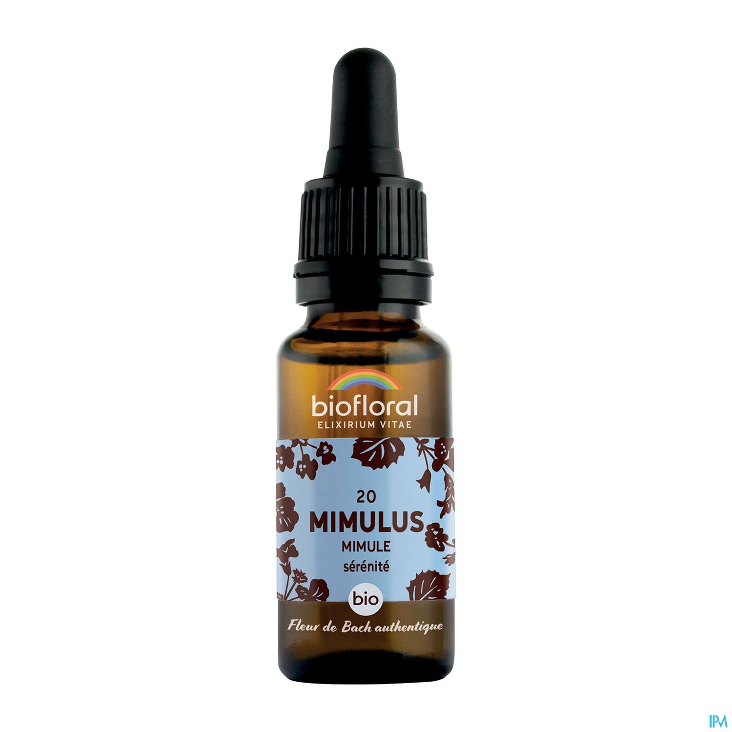Biofloral 20 Mimulus. Mimule Compte Gouttes Bio Demeter 20ml