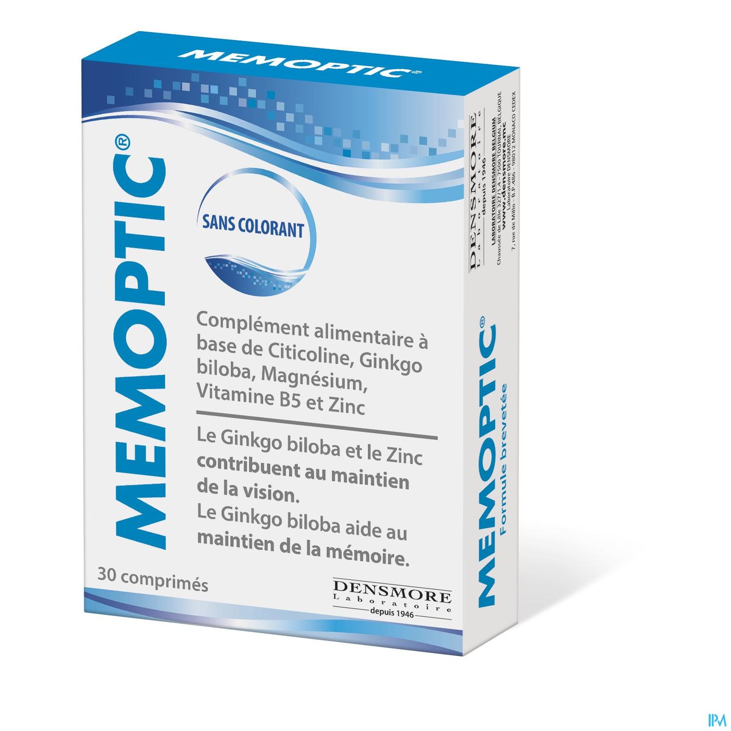 MEMOPTIC GELULE 30