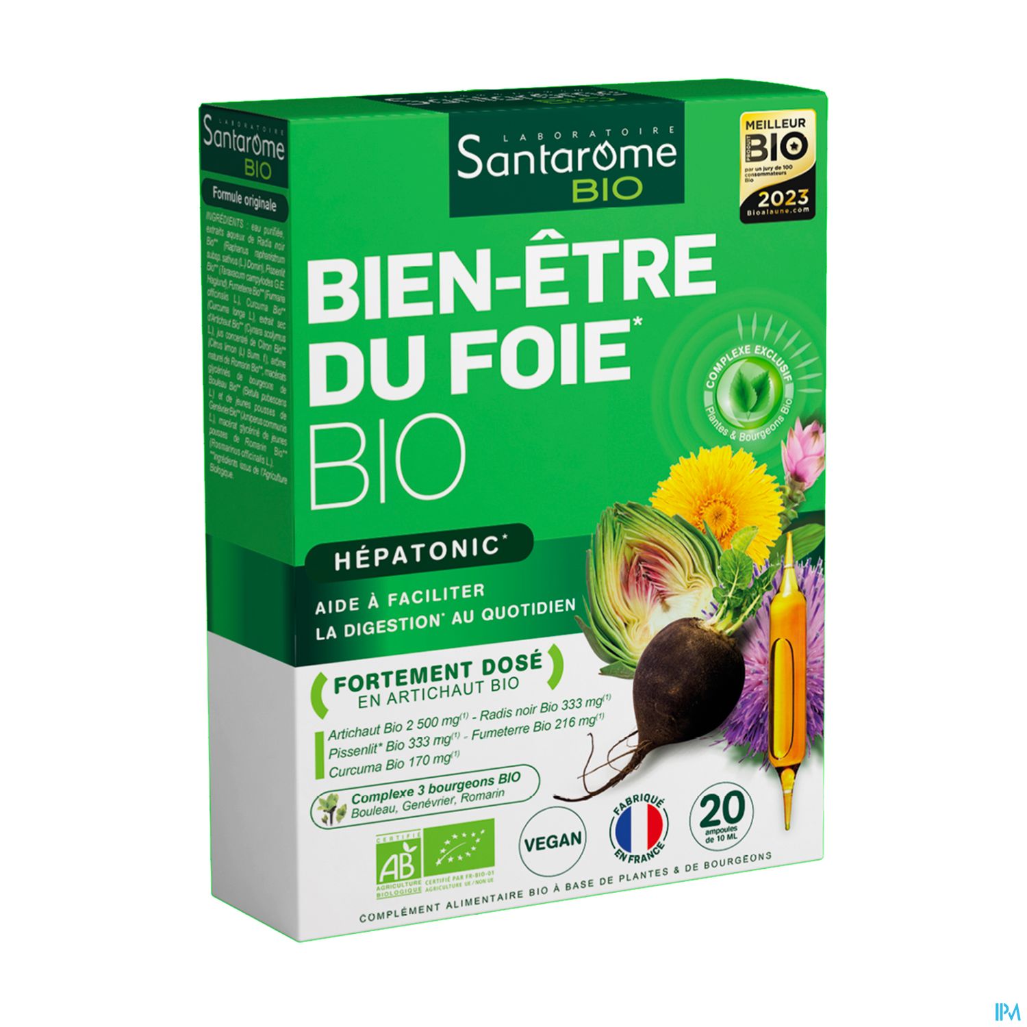 SANTAROME BIO BIEN-ETRE FOIE AMP20