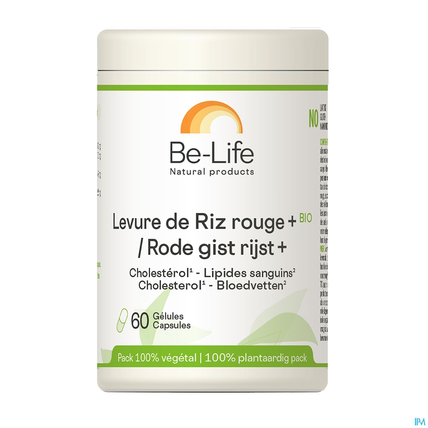 Be Life Levure De Riz Rouge Gelule 60