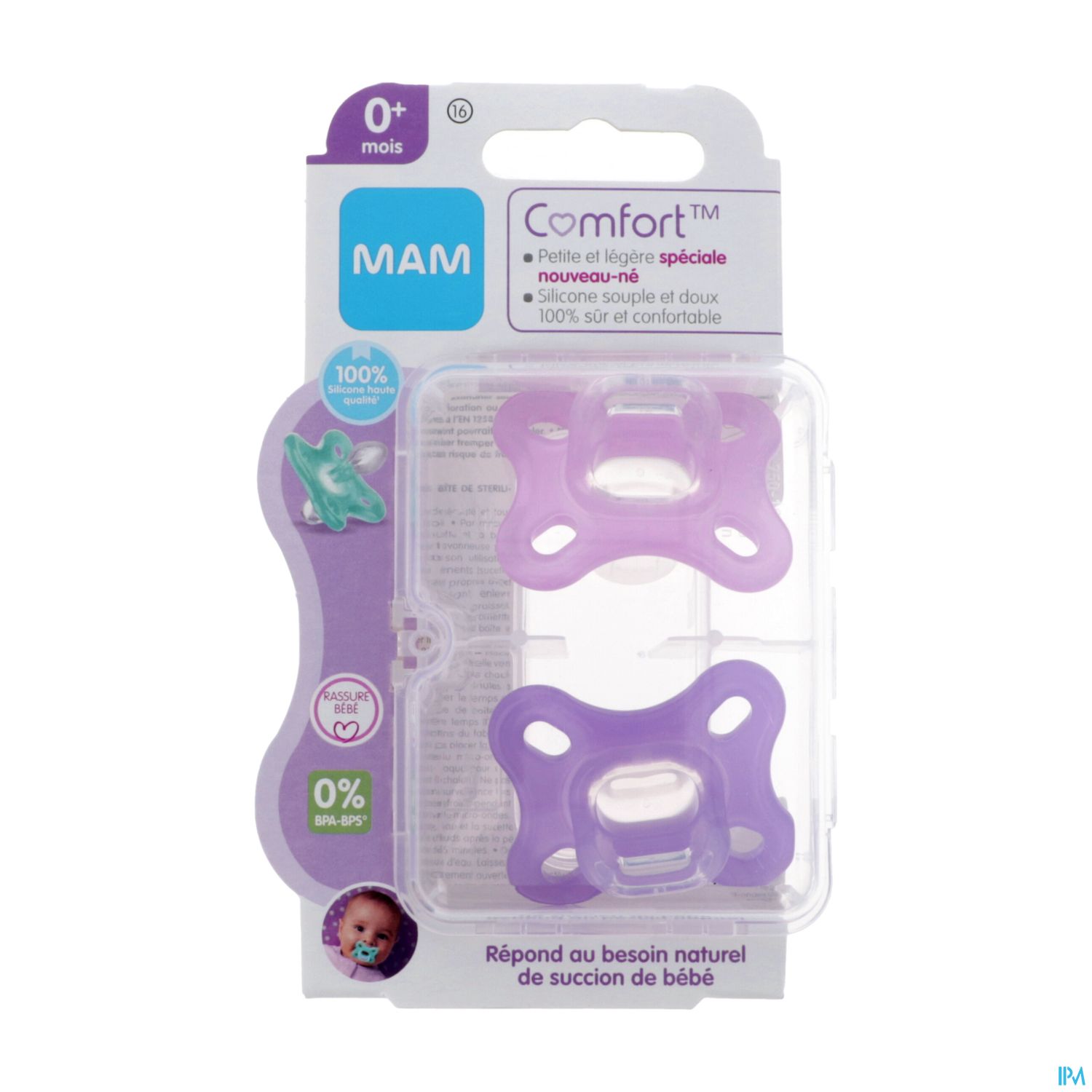 MAM 0+ COMFORT SPECIAL NOUVEAU NE