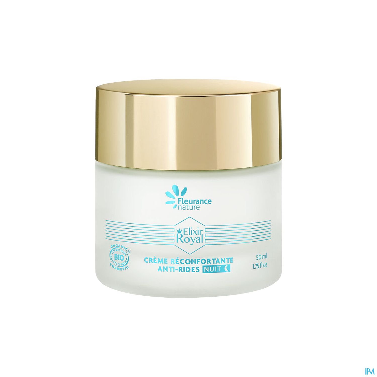 Fleurance Nature Elixir Royal Creme Reconfortante Antirides Nuit Bio 50ml