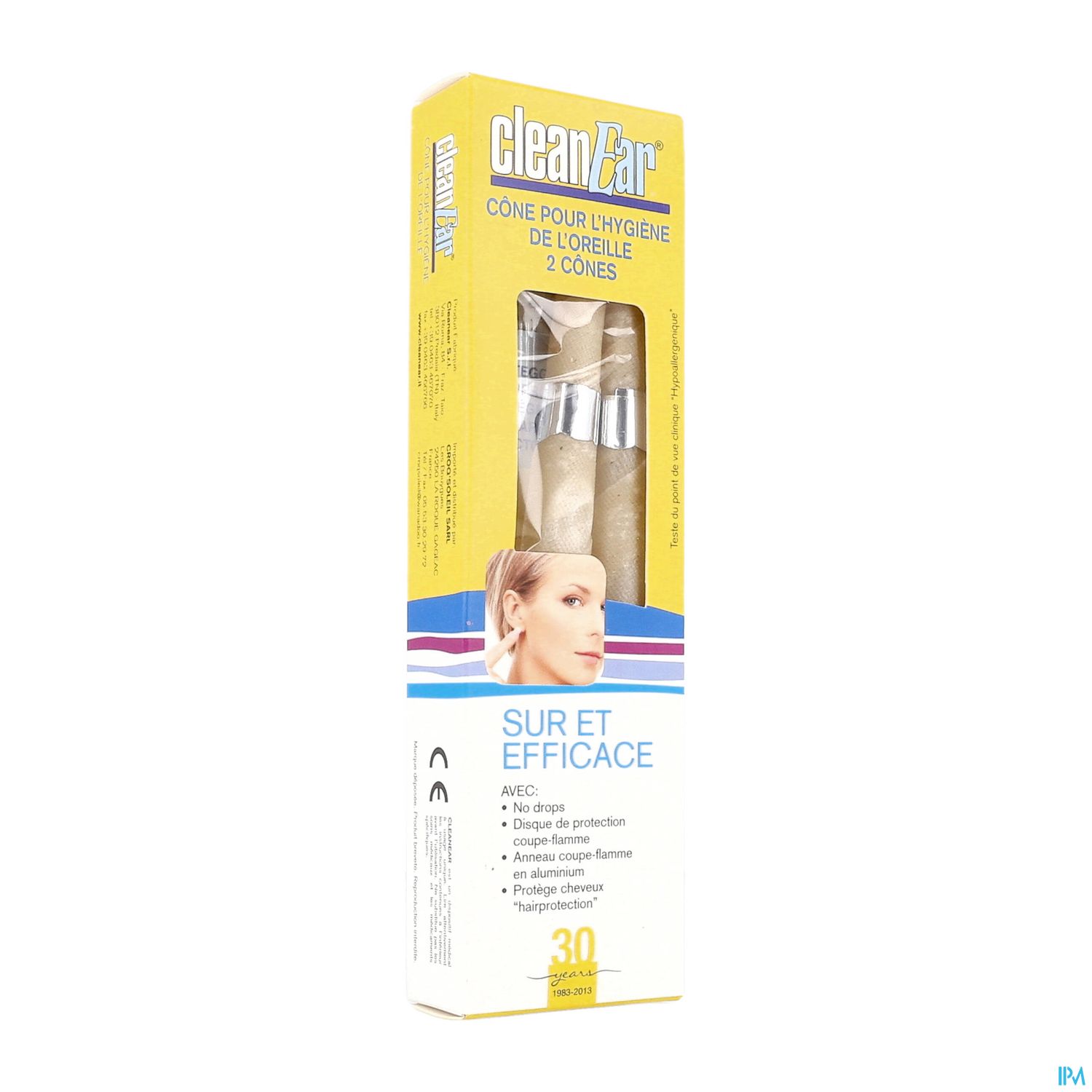 CLEANEAR BOUGIE AURIC HYG OREIL X2