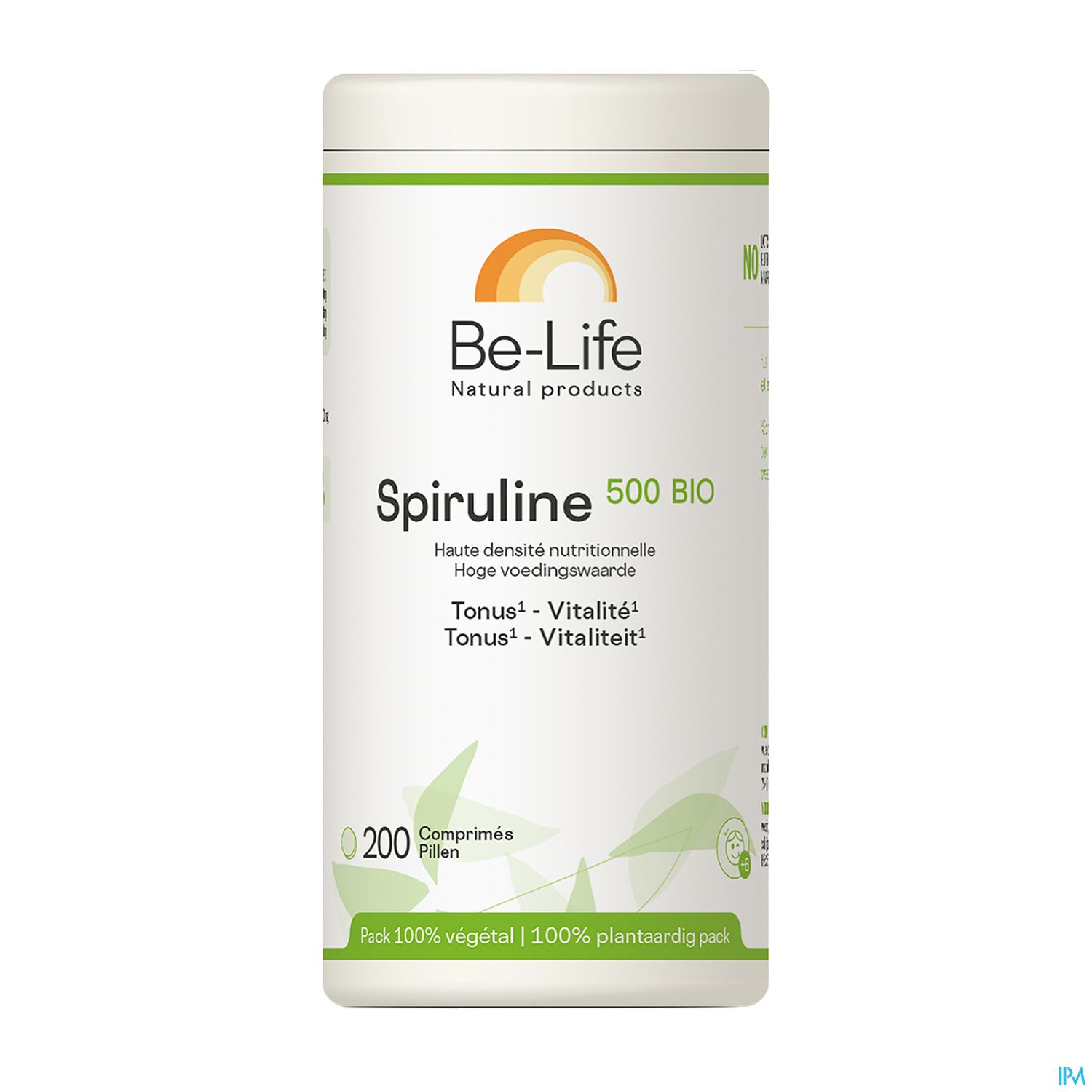 Be Life Spiruline 500 Bio Comprime 200