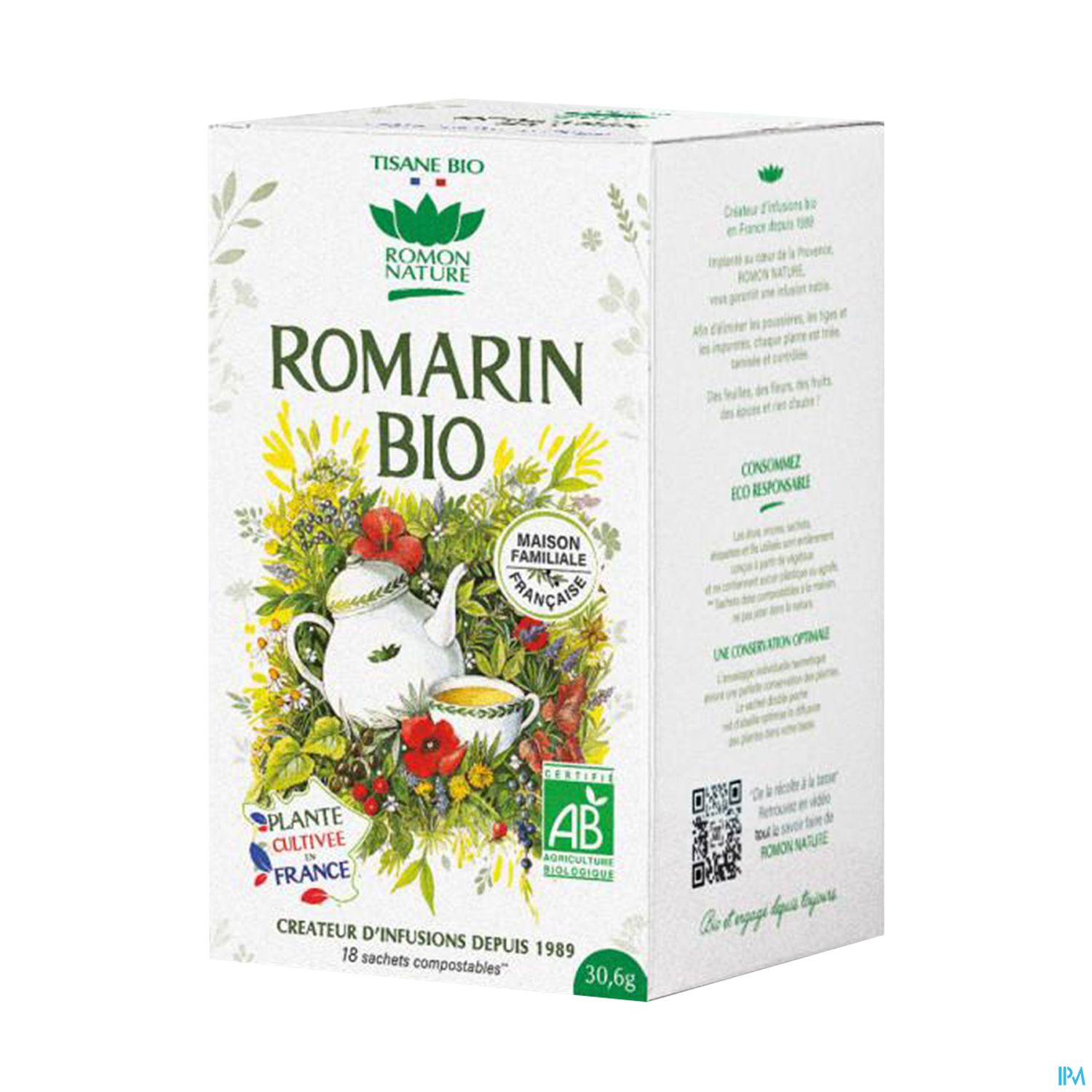 Romon Nature Simples Plantes Cultivees En France Romarin Bio Infusette 1g7 18