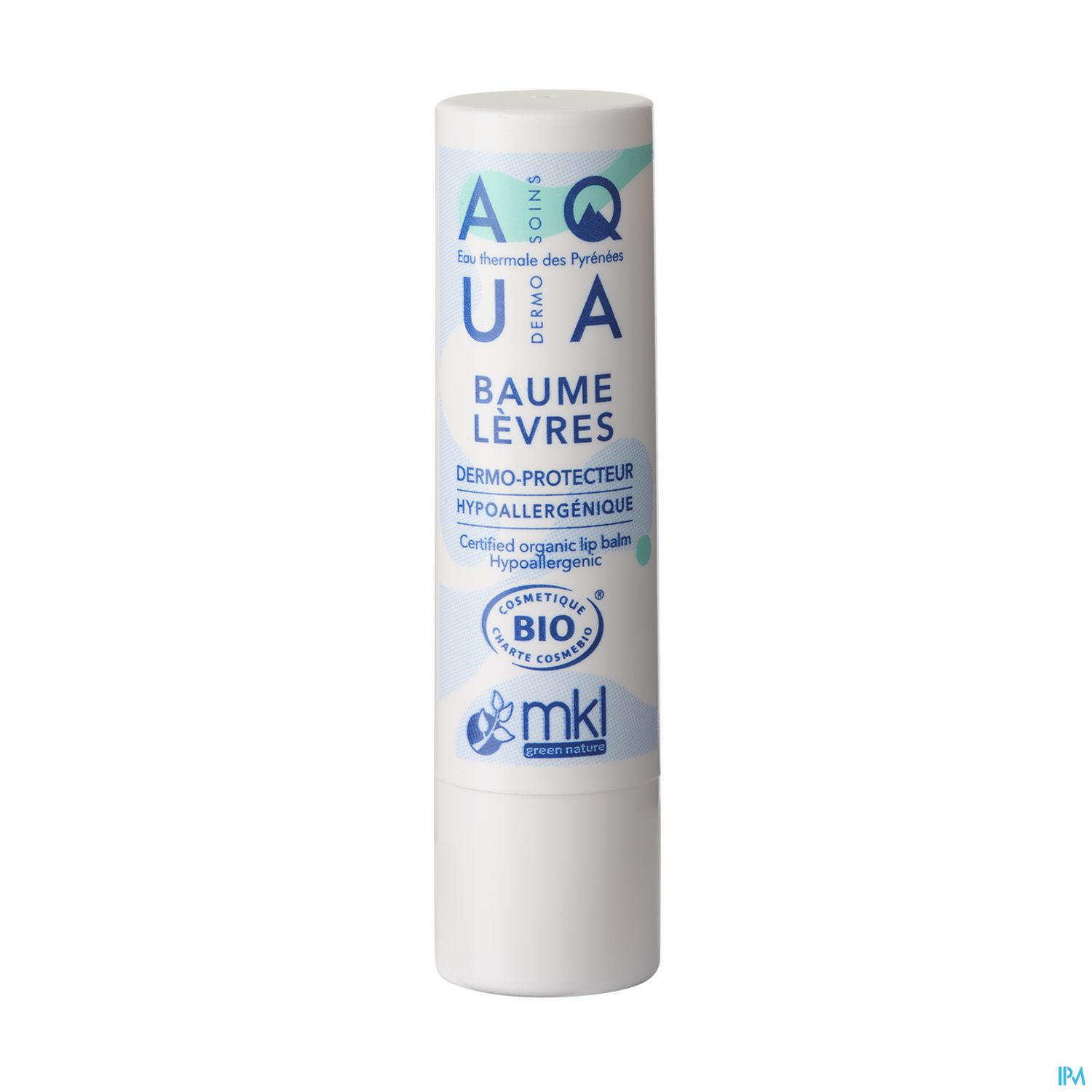 Mkl Green Nature Aqua Baume A Levres Dermoprotecteur Bio 4g