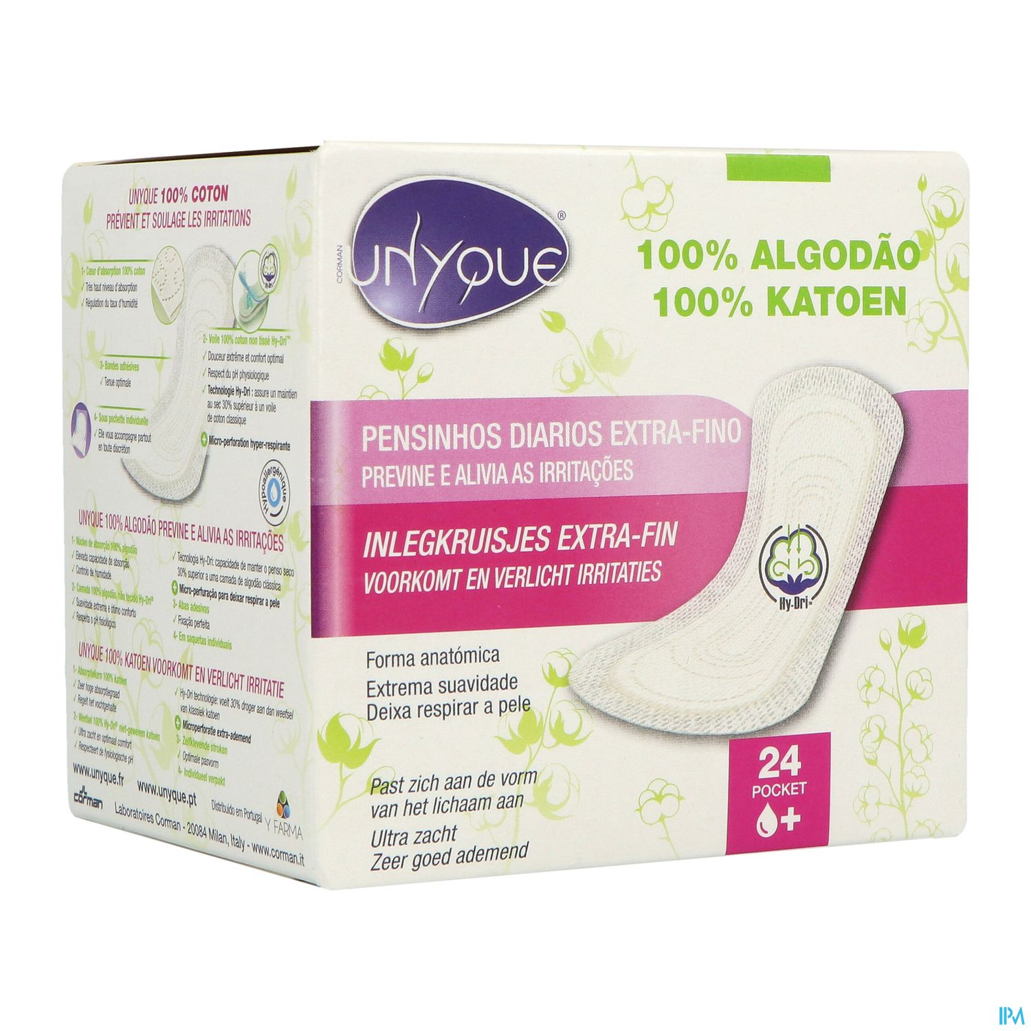 UNYQUE PROT/SLIP POCKET EXT/FIN 24