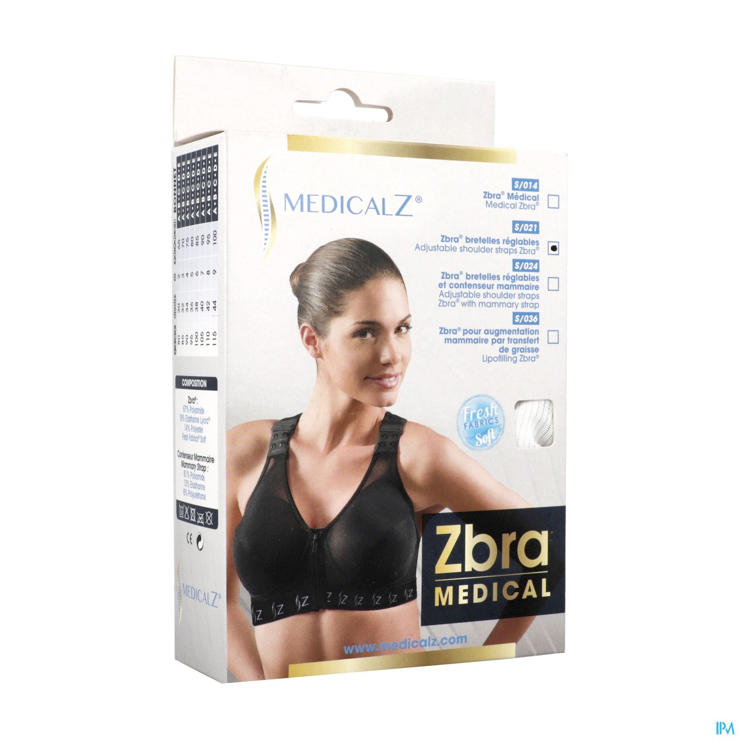 MEDICAL Z S/G S021 ZBRA BLC 95D