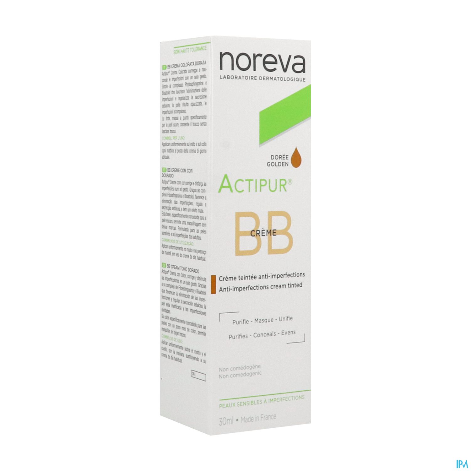 ACTIPUR BB CR TEINT DORE 30ML