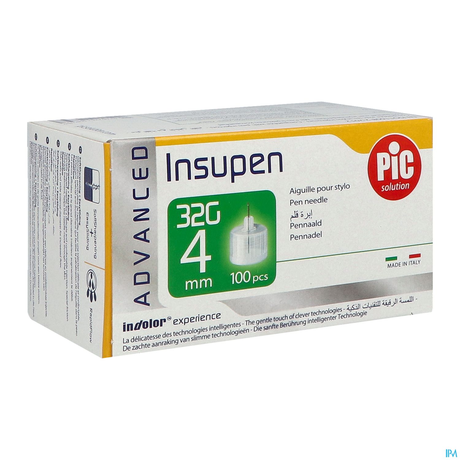 AIG INSUPEN ADVANCED 32G 4MM 100 — Pharmacie Européenne 24/24 by Nexum