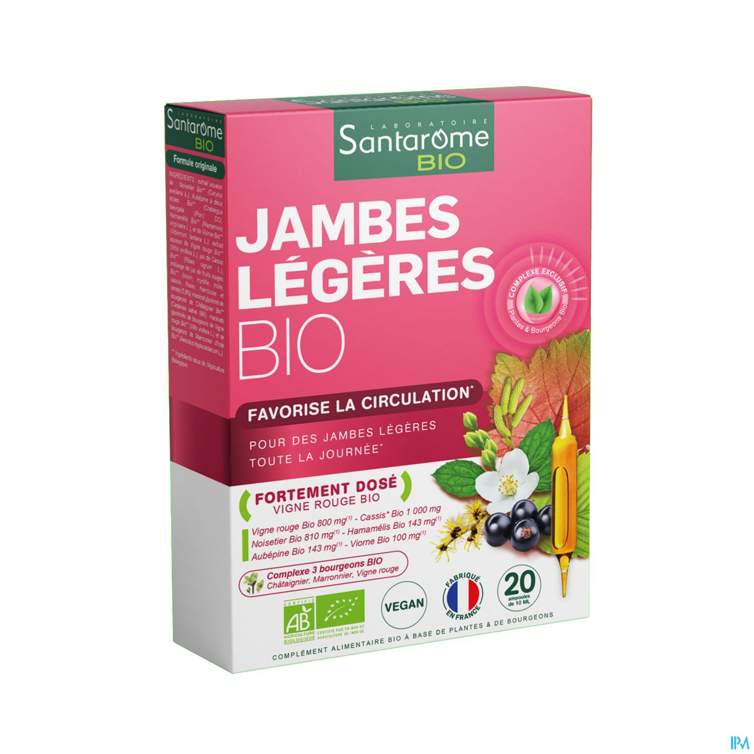 SANTAROME BIO JAMBE LEGERE AMP 20