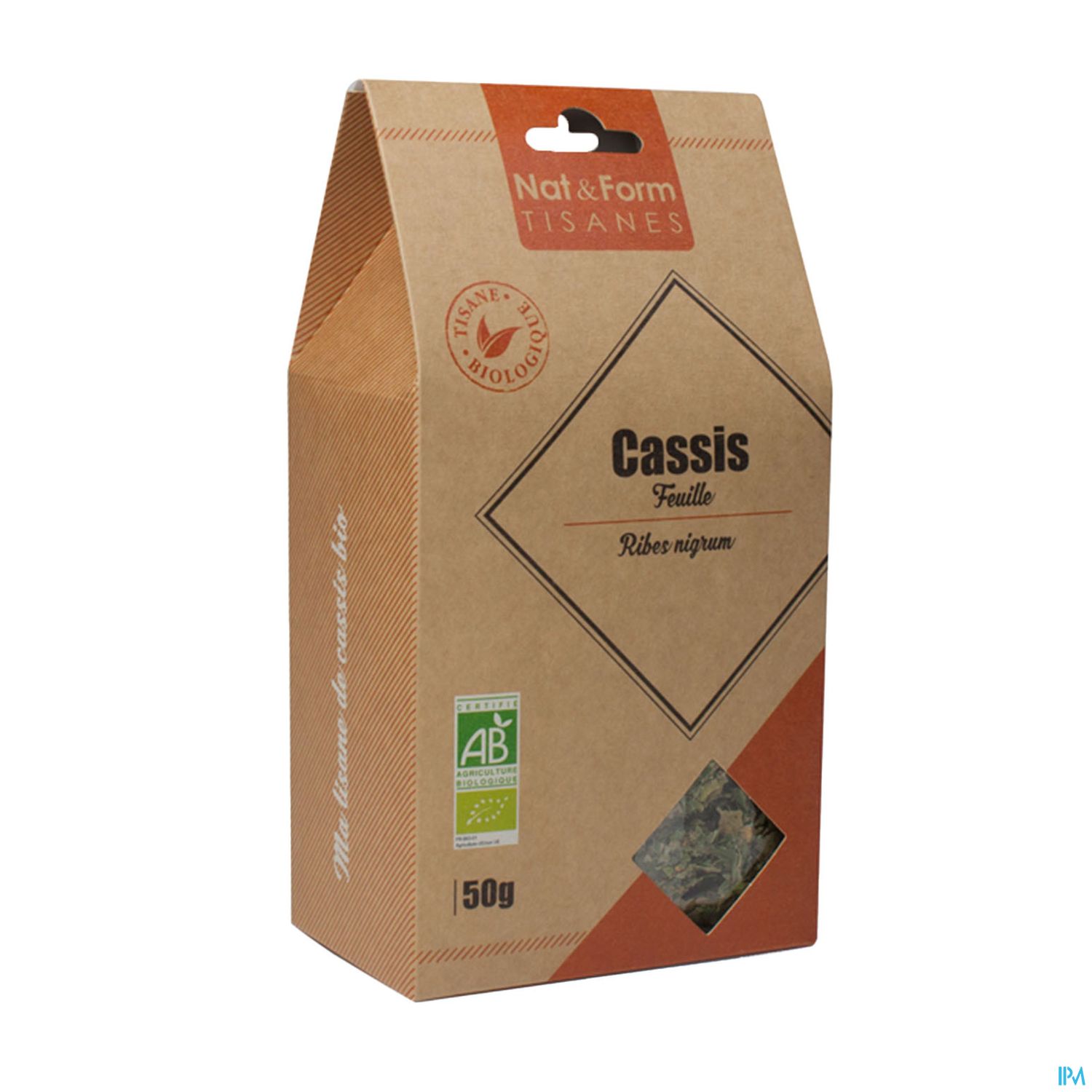 NAT&FORM TIS CASSIS BIO 50G