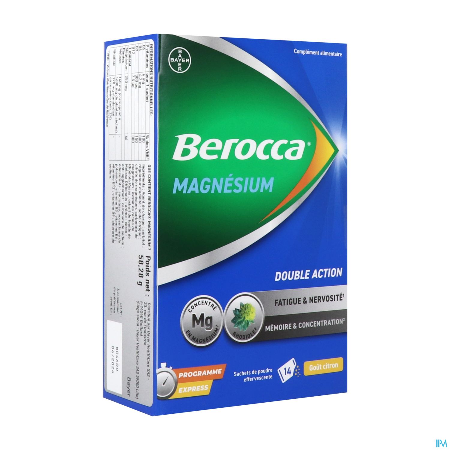 BEROCCA MAGNESIUM SACH 14