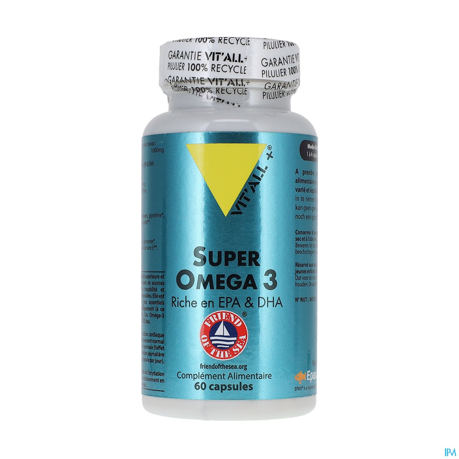 VIT ALL+ SUPEROMEGA3 1000MG CAPS60