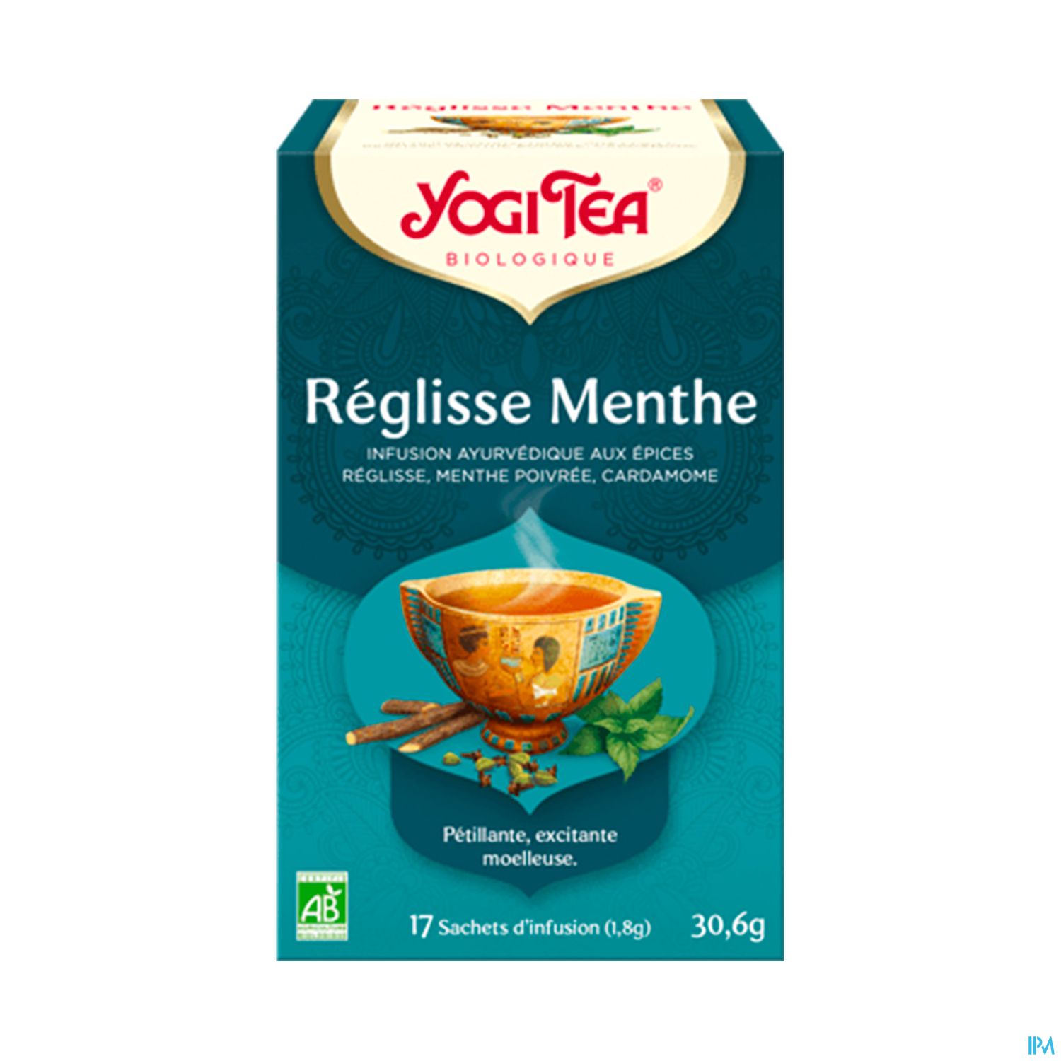 YOGI TEA REGLISS/MENTH BIO SACH 17