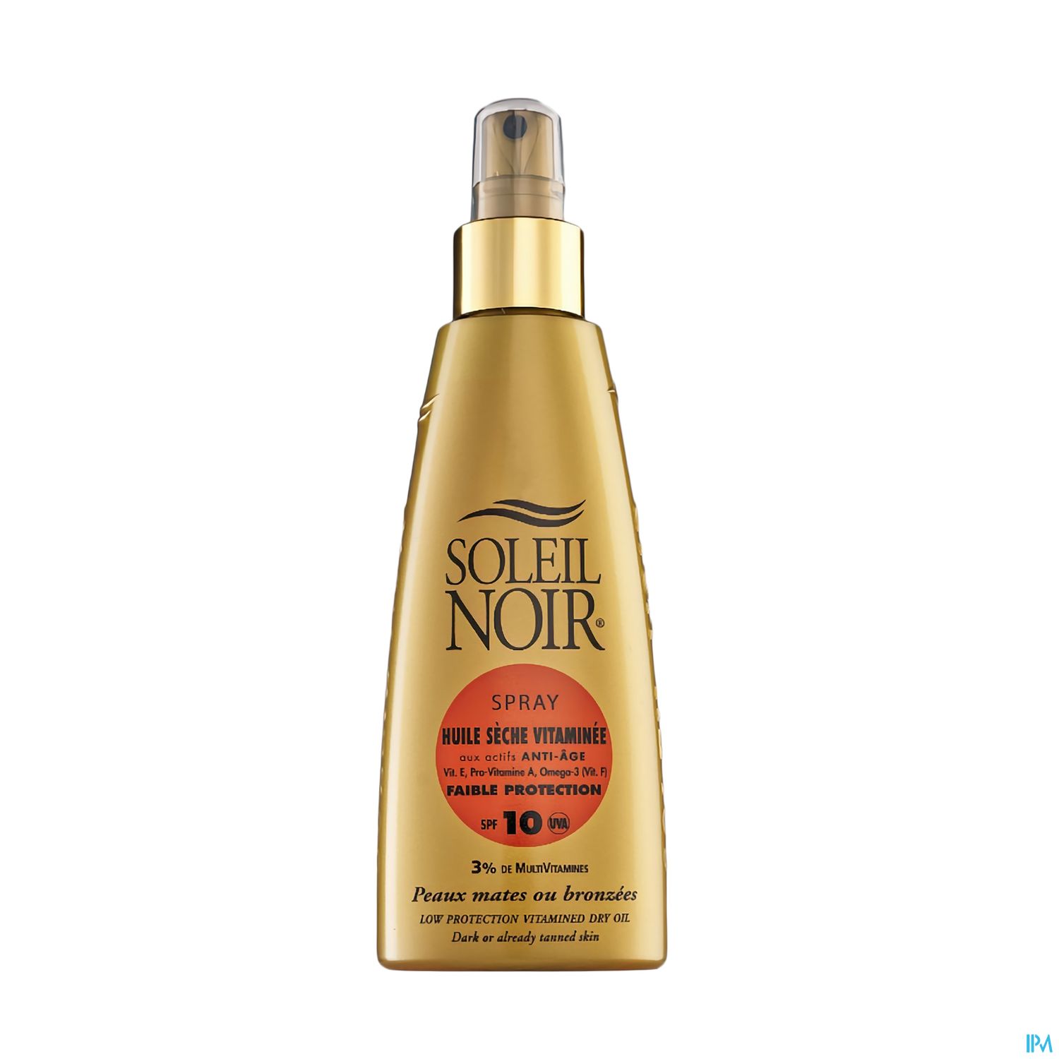 Soleil Noir Huile Seche Vitamine Ip 10 Spray 150ml