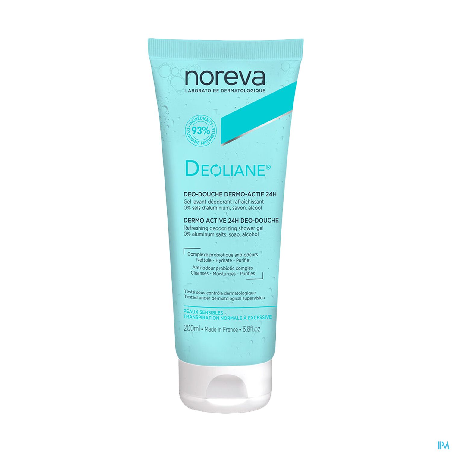 DEOLIANE DEO DCHE 24H 200ML