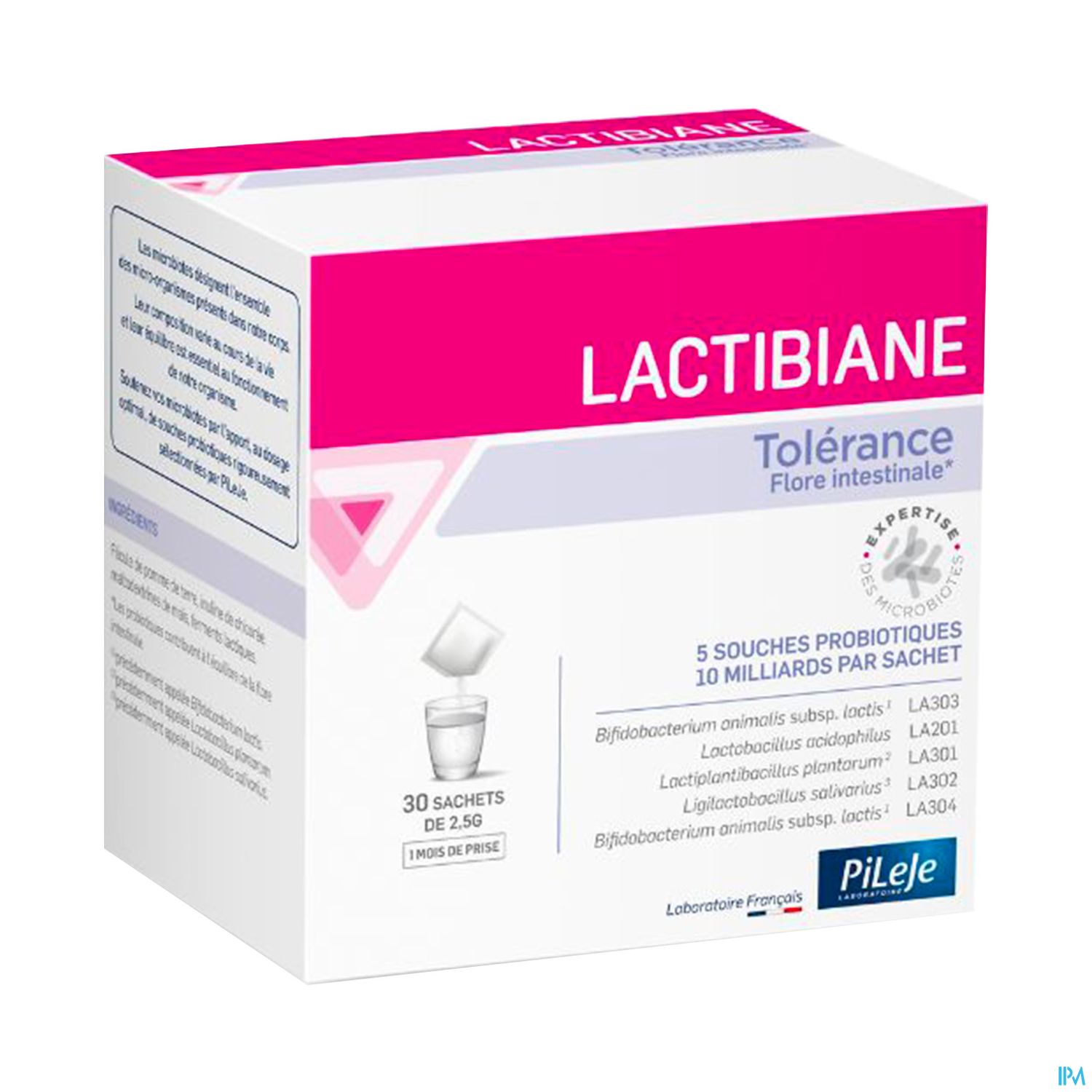 Pileje Lactibiane Tolerance Sachet 2g5 30