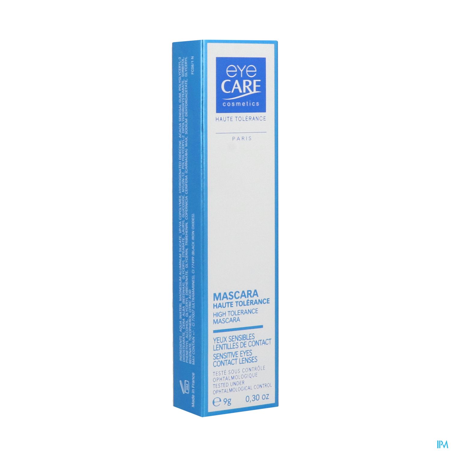 Eye Care Mascara Haute Tolerance Noir 9g