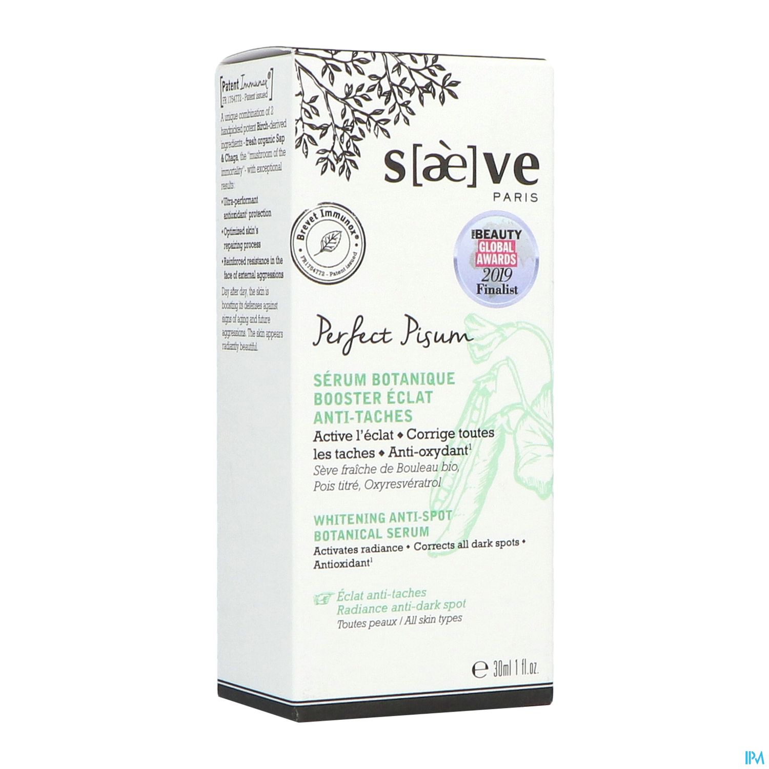 SAEVE PERFECT PISUM SER BOOST 30ML