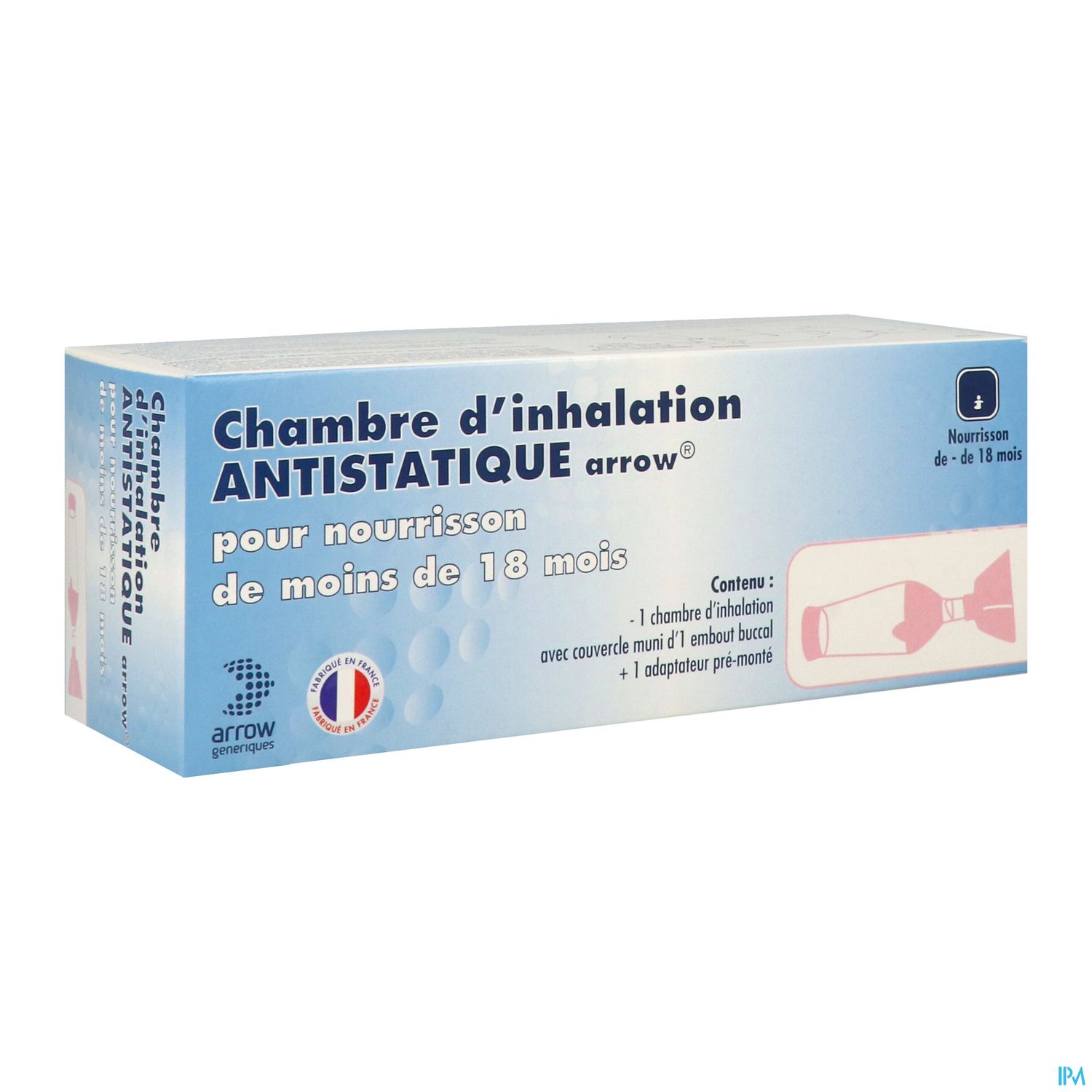 ARROW CH/INHAL ANTISTATIQ BB-18M — Pharmacie Européenne 24/24 by Nexum