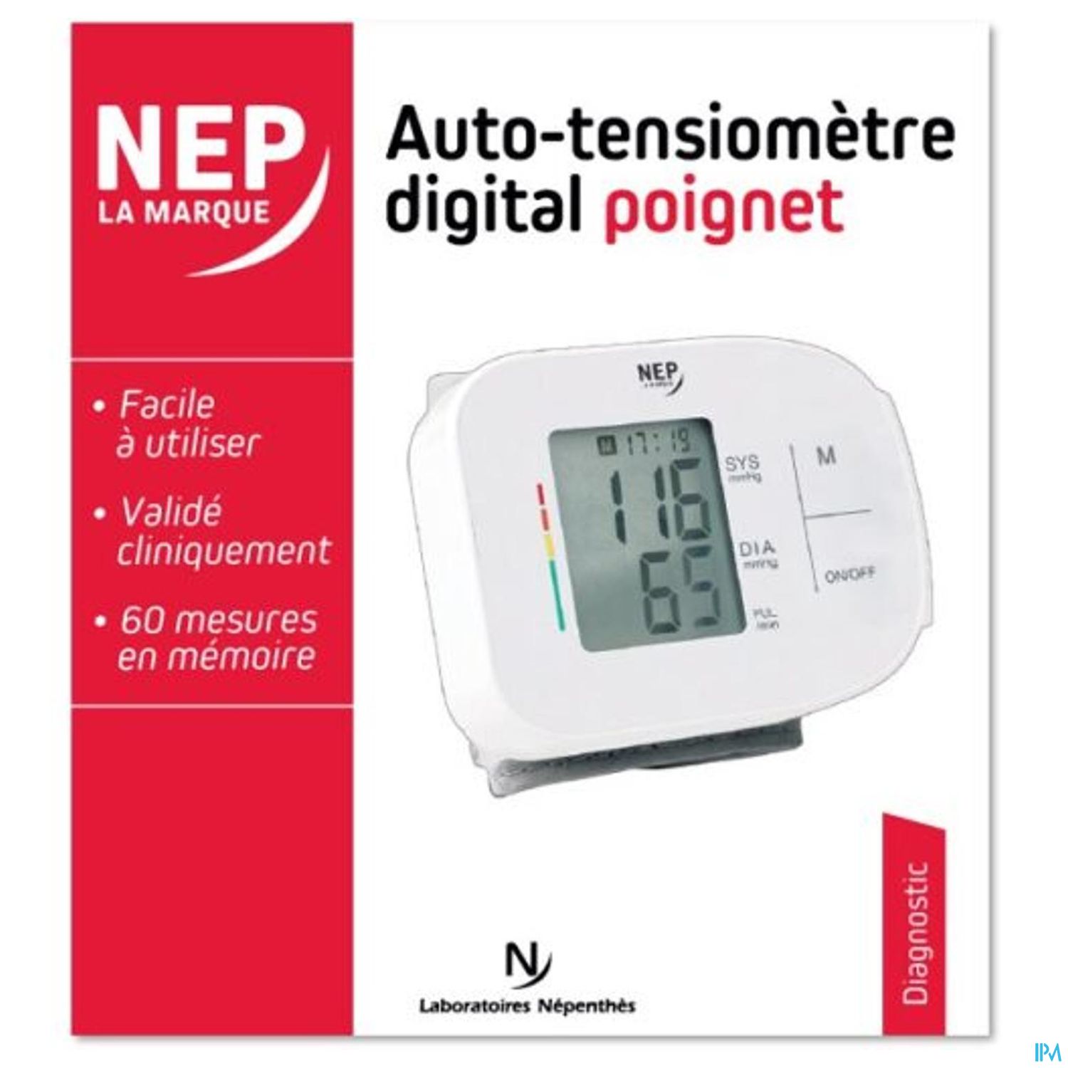 Nep Autotensiometre Poignet