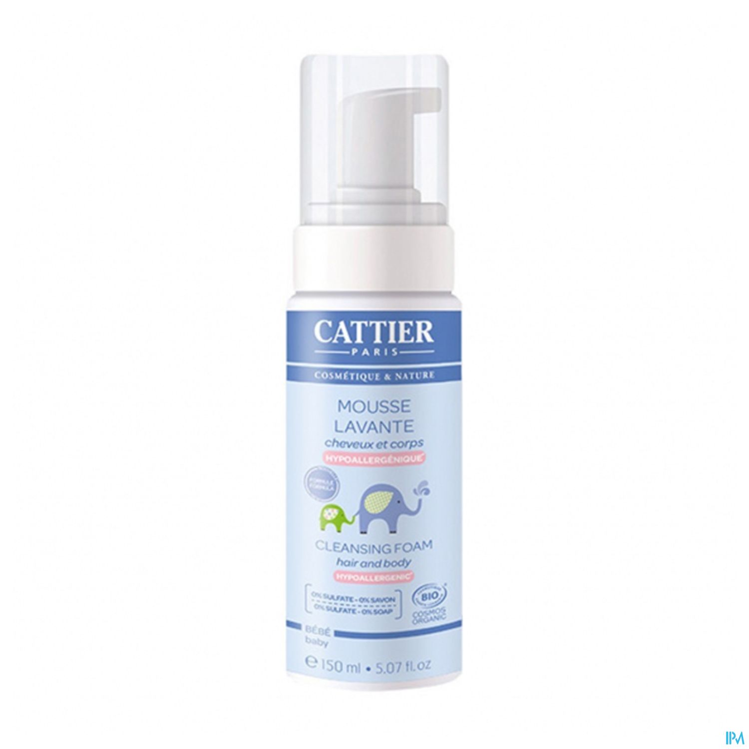 Cattier Bebe Mousse Lavante Bio 150ml