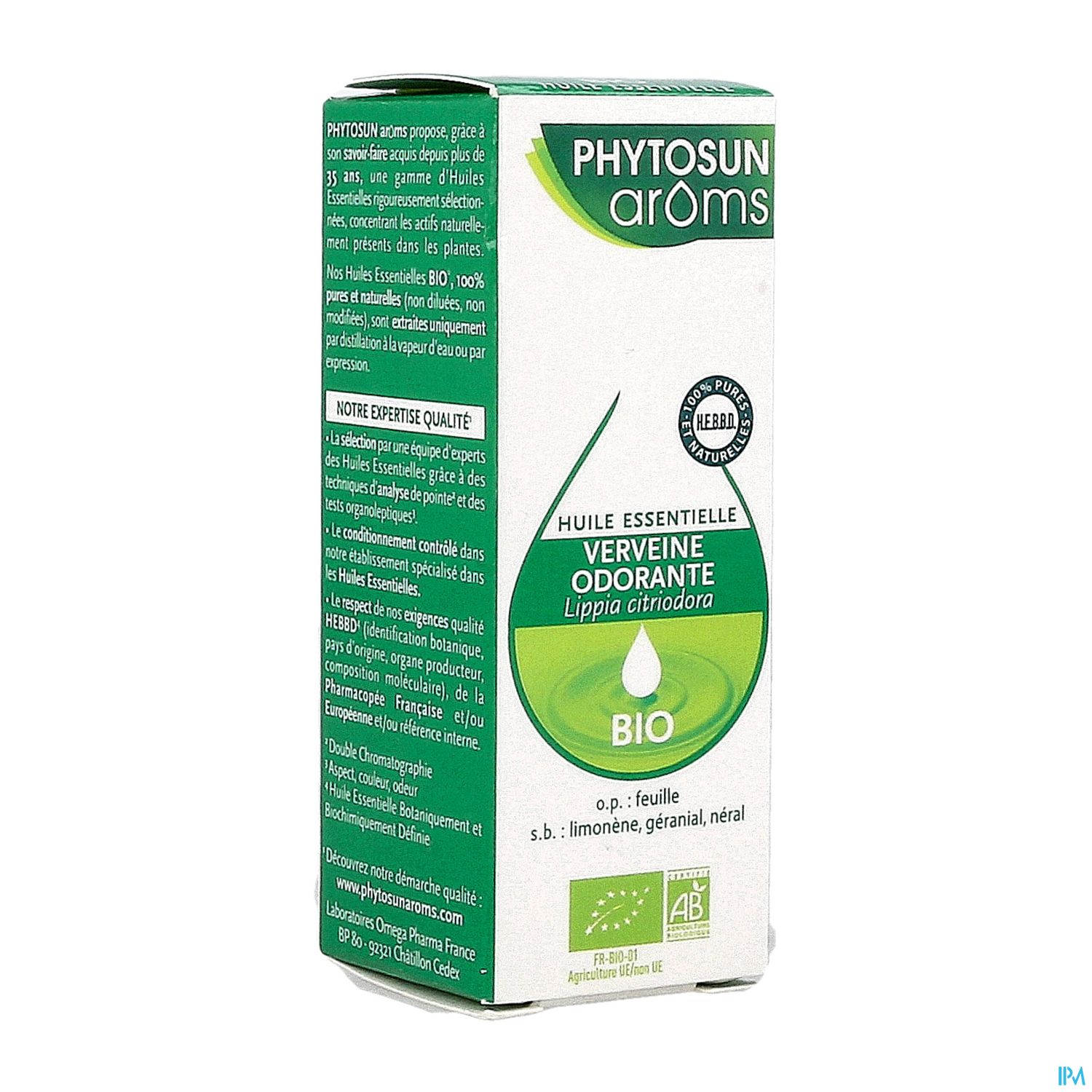 PHYTOSUNAROM VERVEINE OD BIO HE5ML