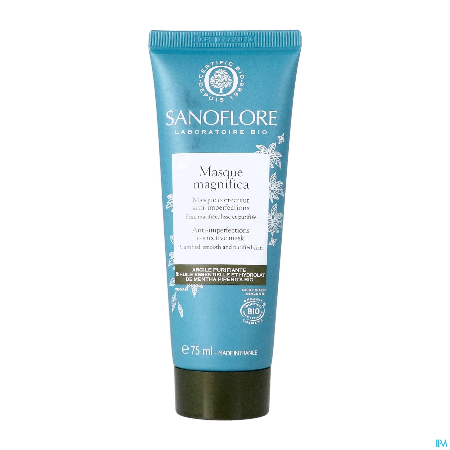 Sanoflore Masque Magnifica Purifant Bio 75ml