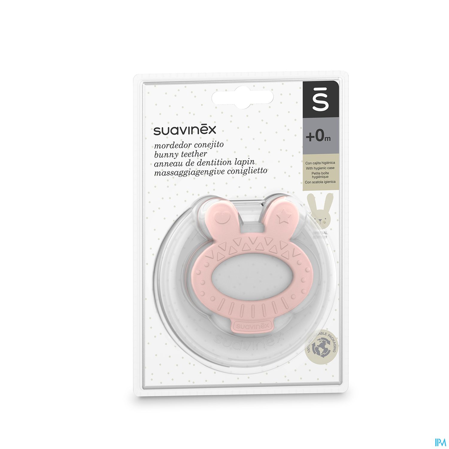 SUAVINEX ANNEAU DENTIT LAPIN+BTE