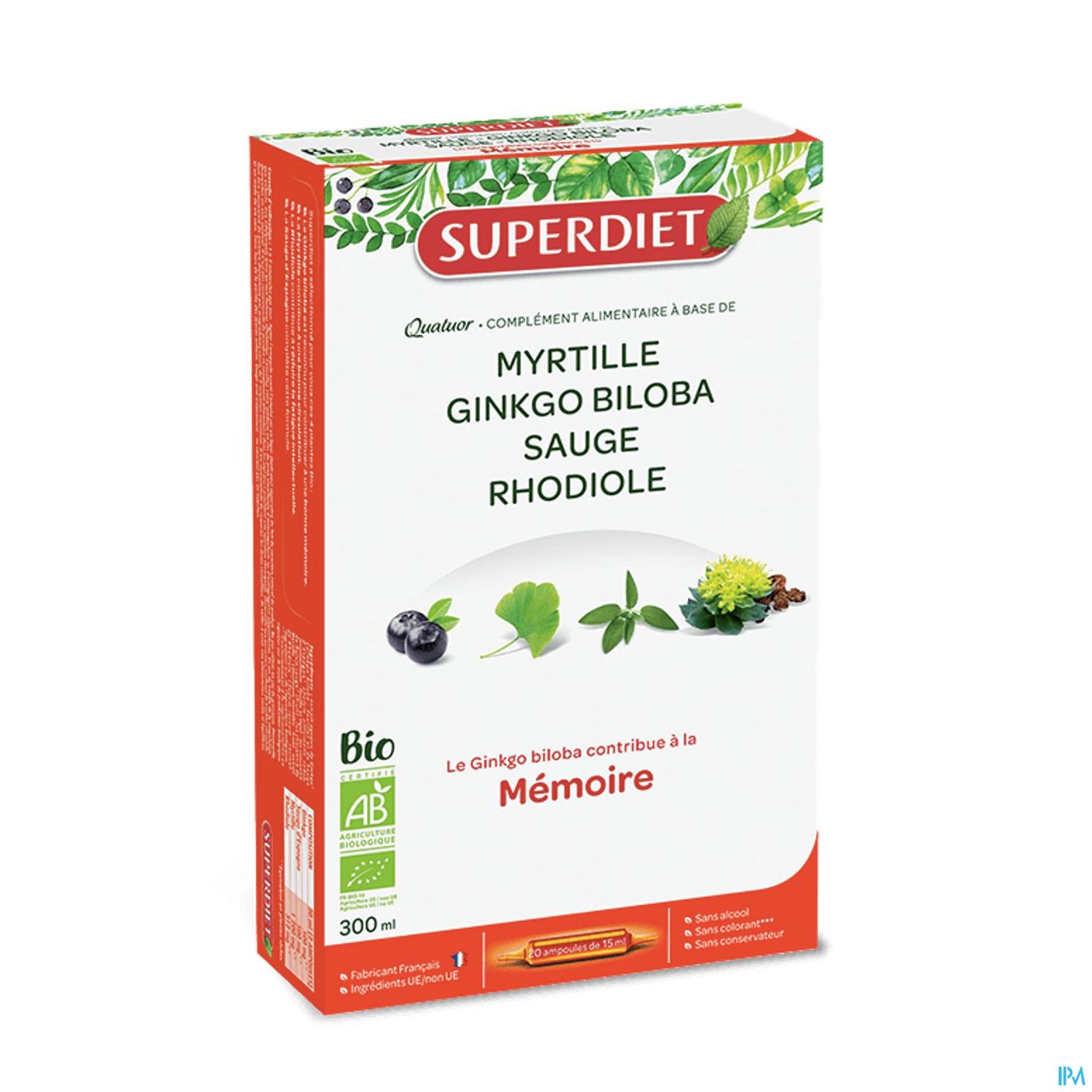 SUPERDIET QUAT MEMOIRE BIO AMP20