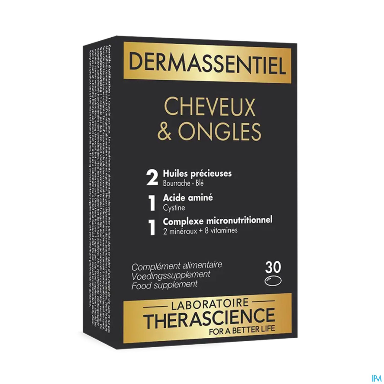DERMASSENTIEL CHEV/ONGLE CAPS 30